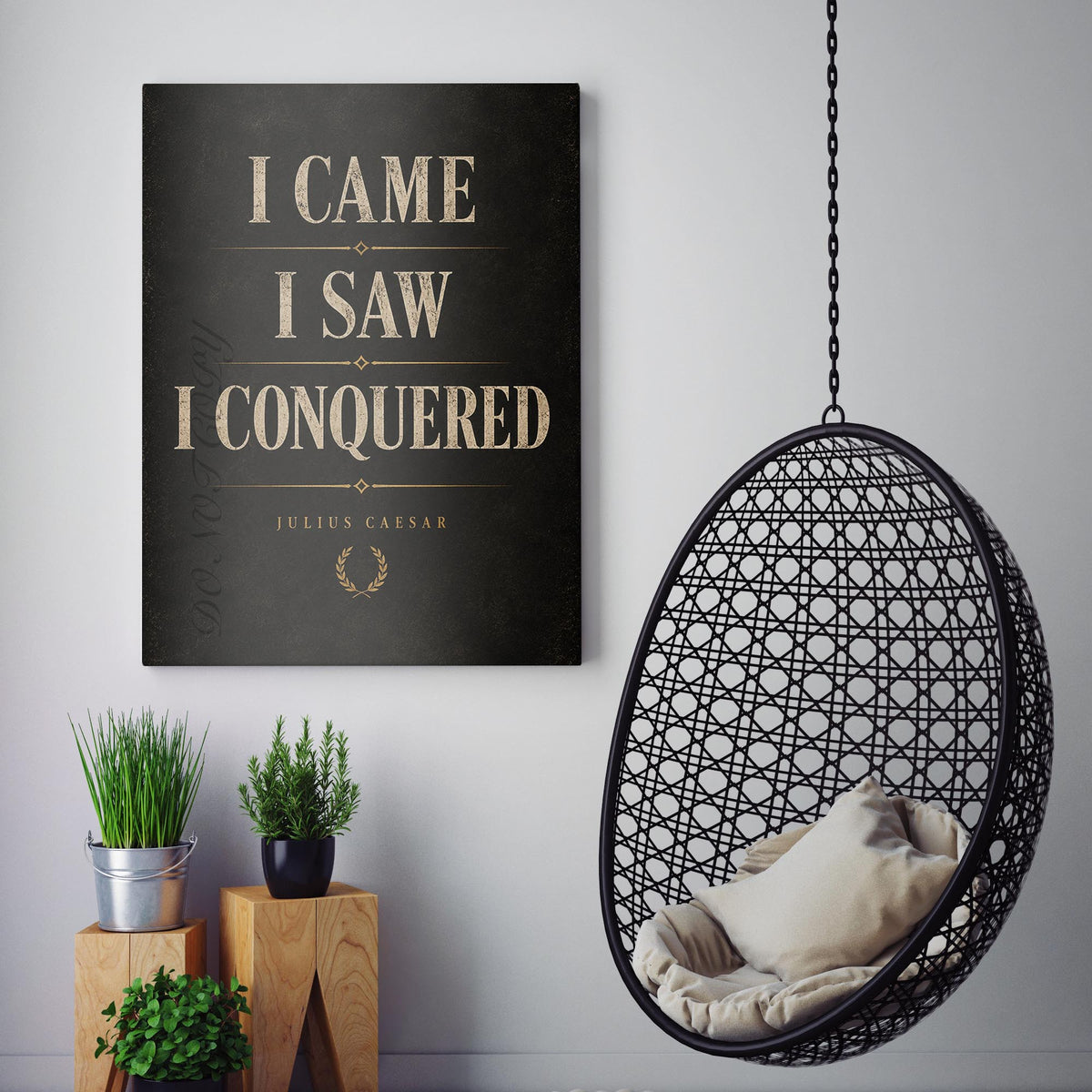 I Came I Saw I Conquered - Julius Caesar