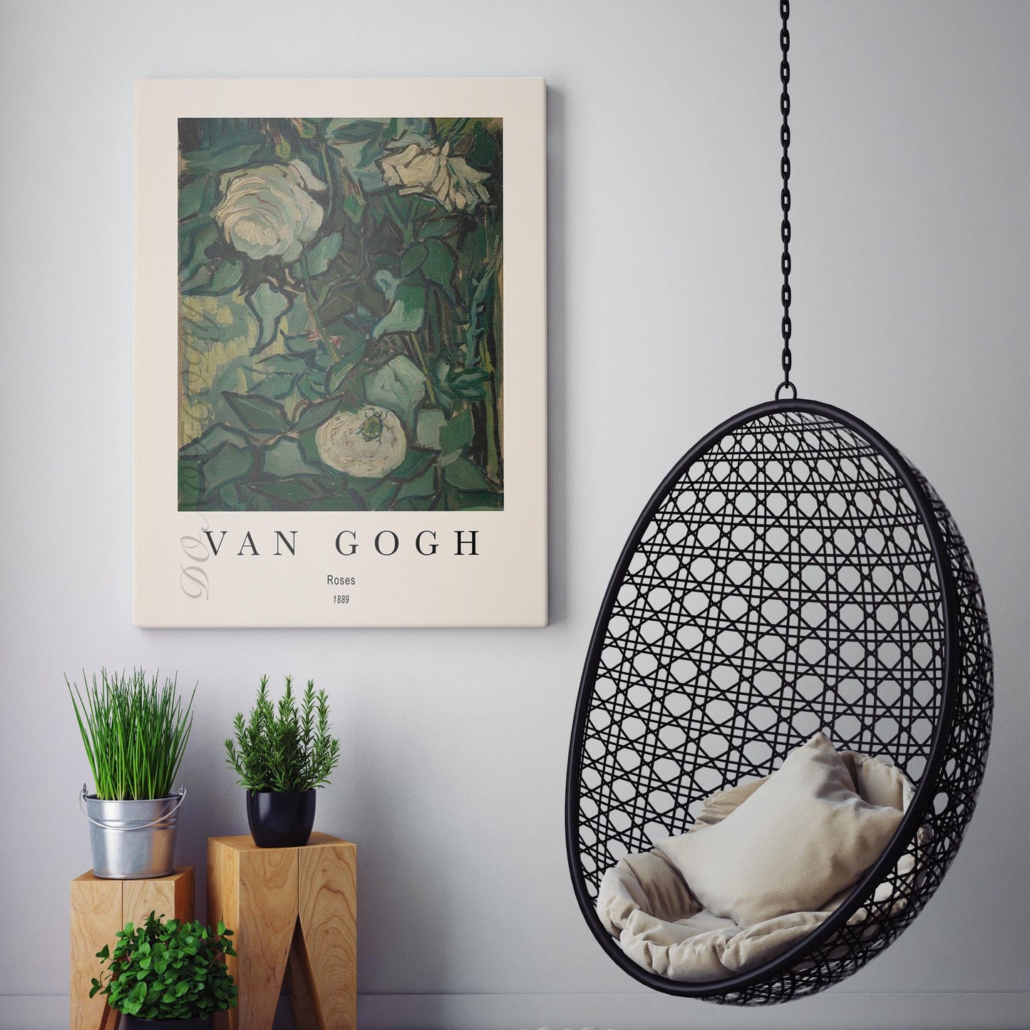 Vincent Van Gogh: Roses 1889