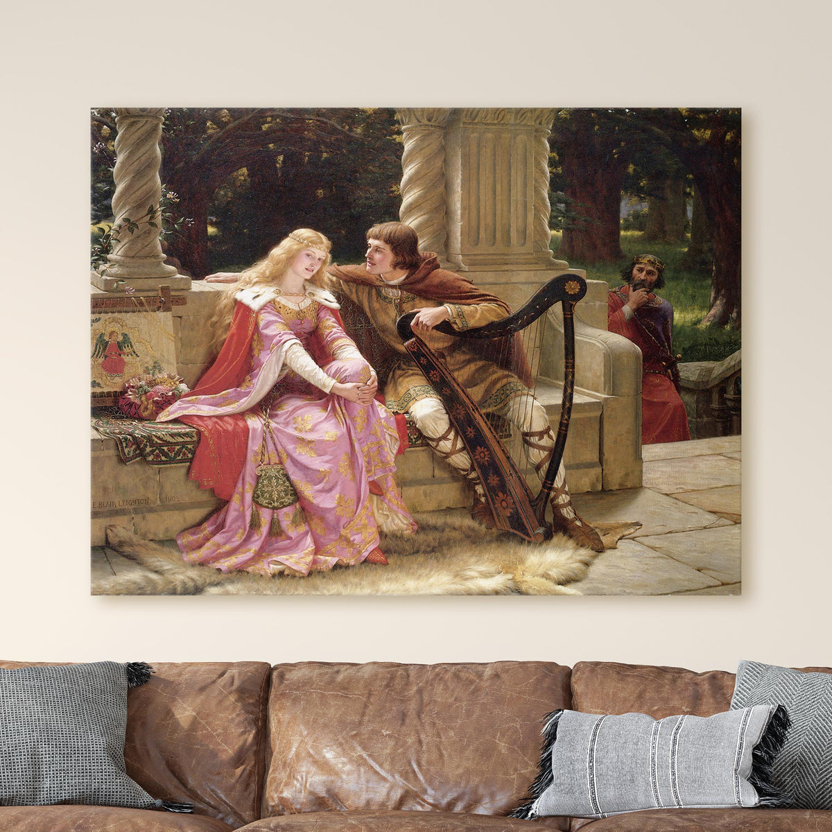 The End of the Song by Edmund Blair Leighton