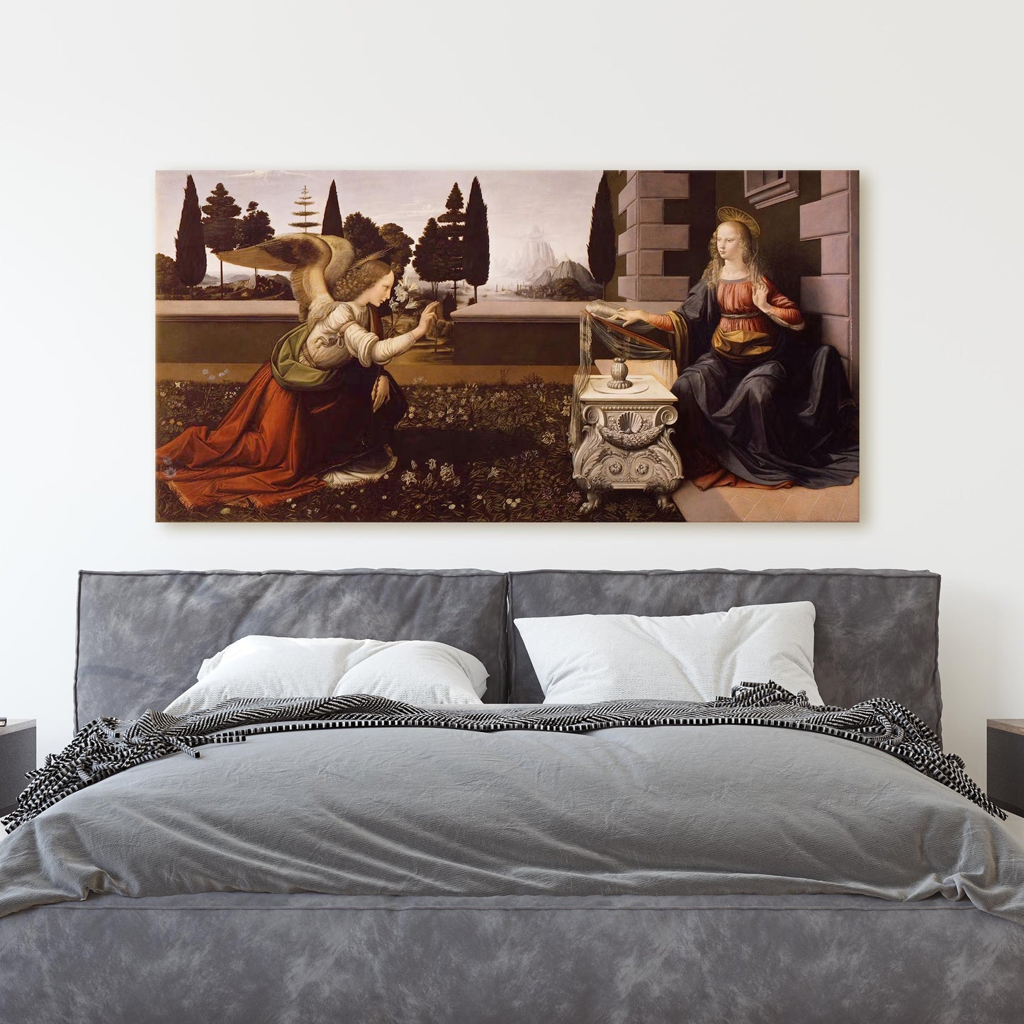 The Annunciation by Leonardo da Vinci