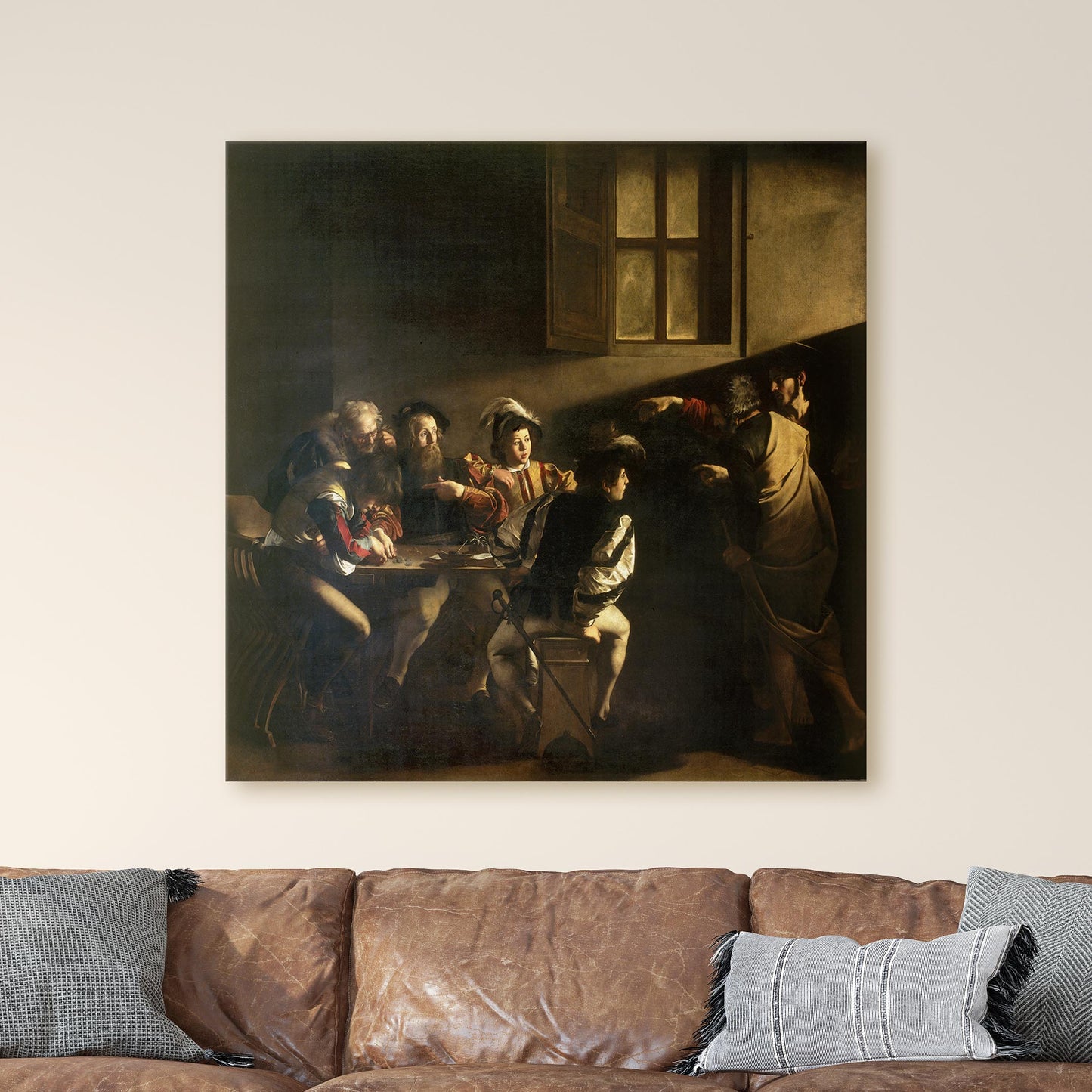 The Calling of Saint Matthew by Caravaggio