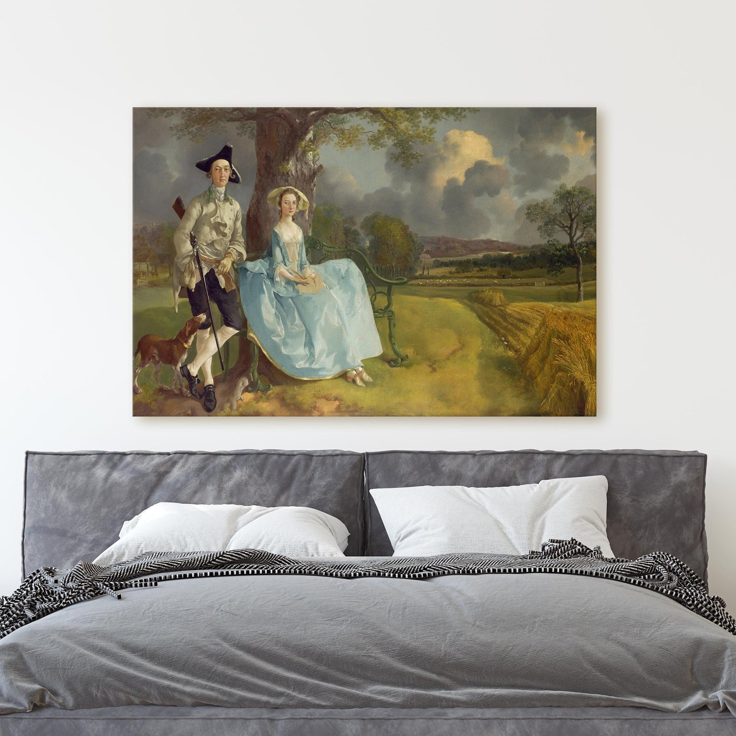 Mr and Mrs Andrews - Thomas Gainsborough