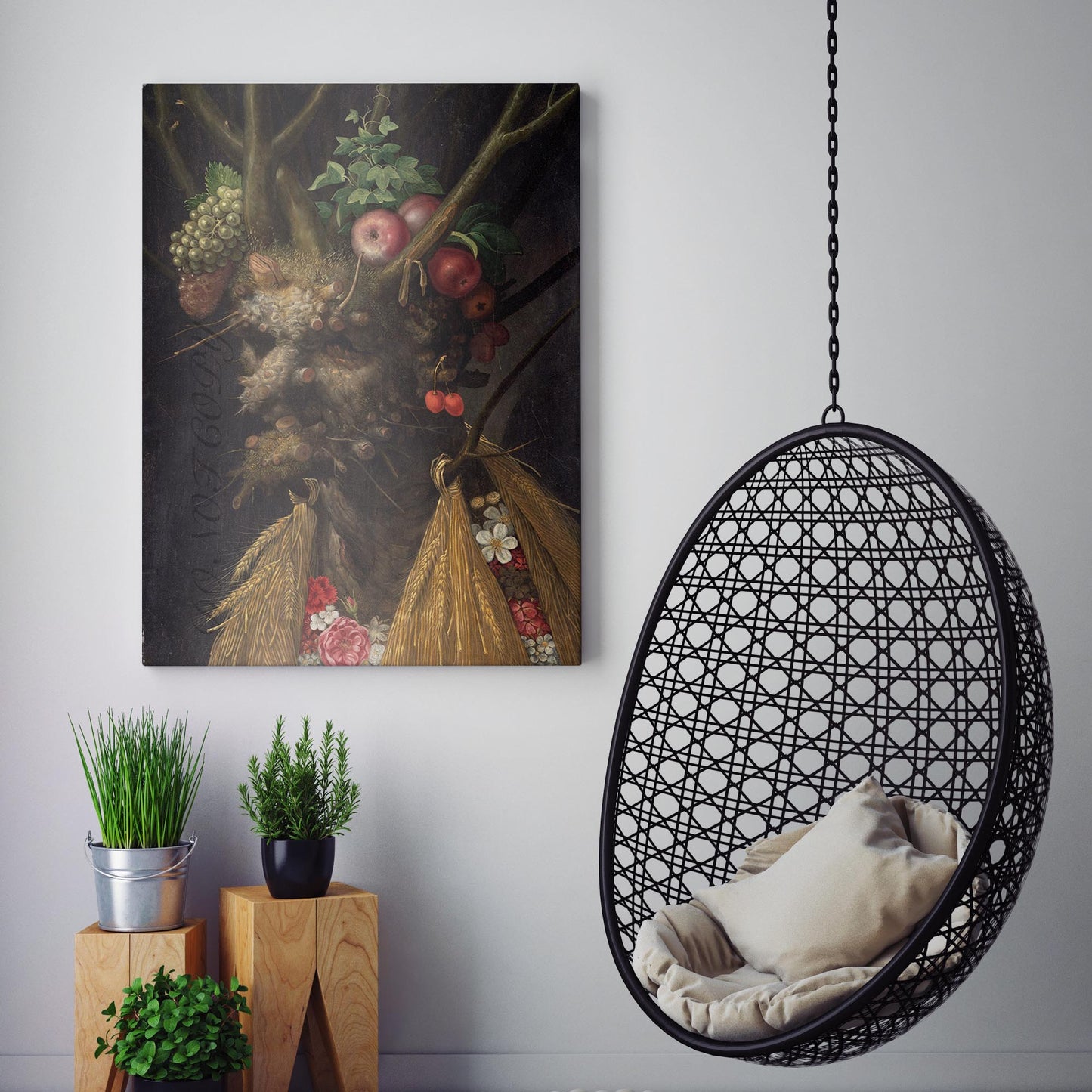 Four Seasons in One Head by Giuseppe Arcimboldo