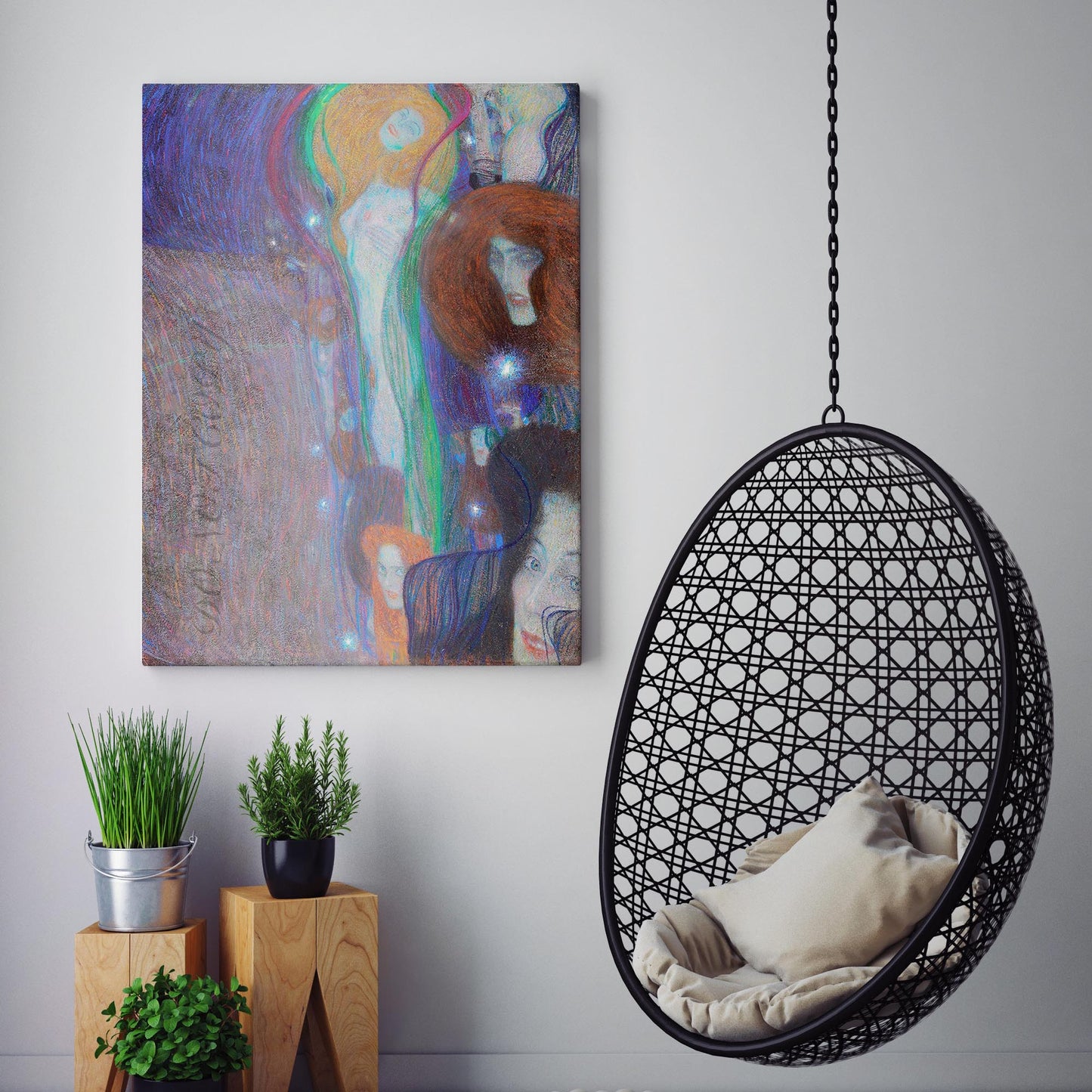 Will-O'-The-Wisps by Gustav Klimt