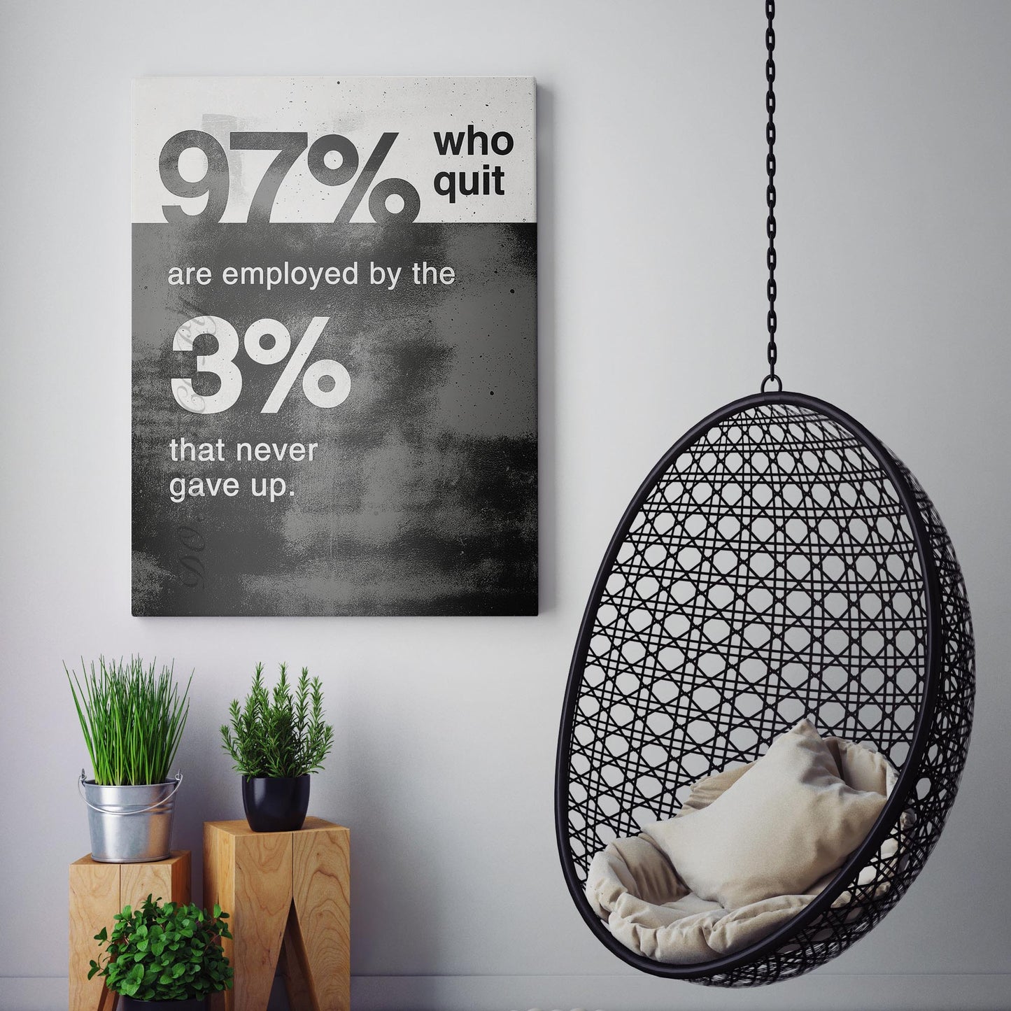 The 97% Who Quit Are Employed By The 3% That Never Gave Up