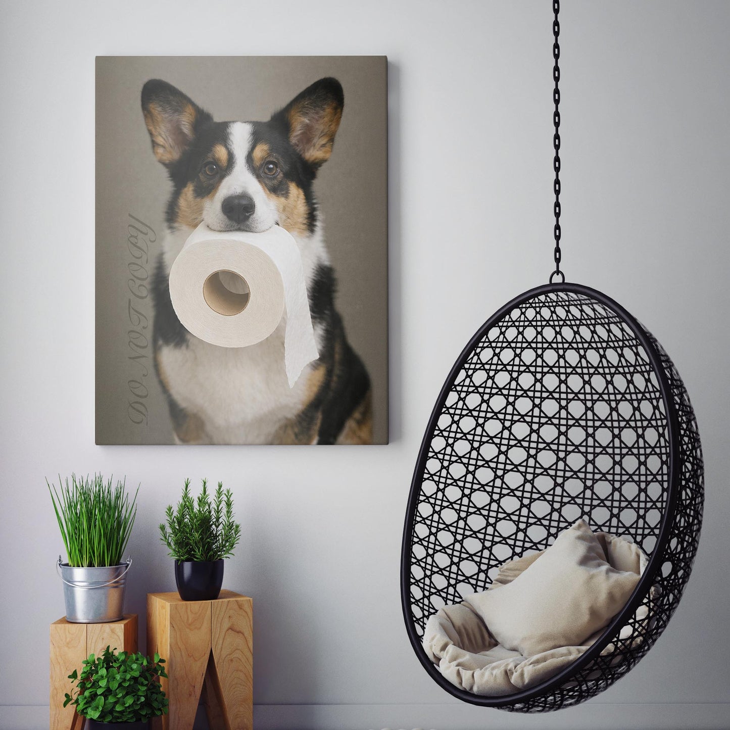 Cardigan Welsh Corgi Dog Toilet Paper