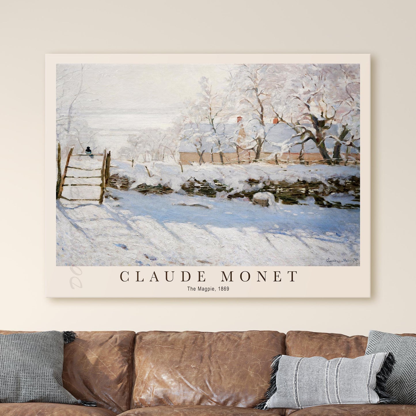 Claude Monet - The Magpie