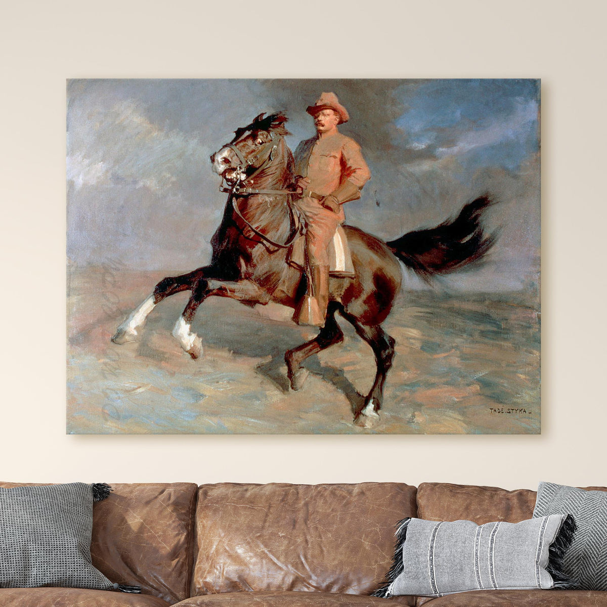 Theodore Roosevelt by Tadé Styka
