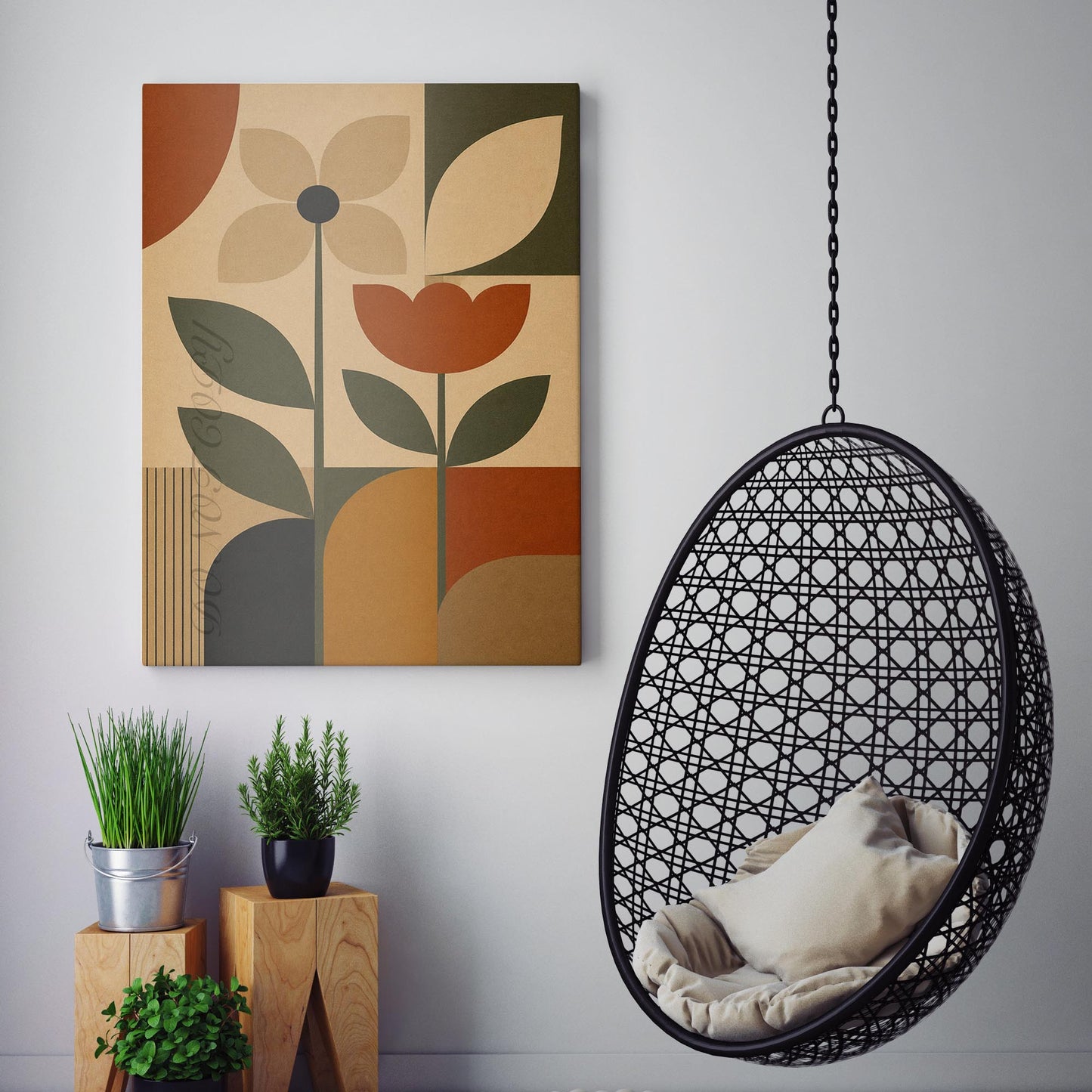 Mid Century Florals