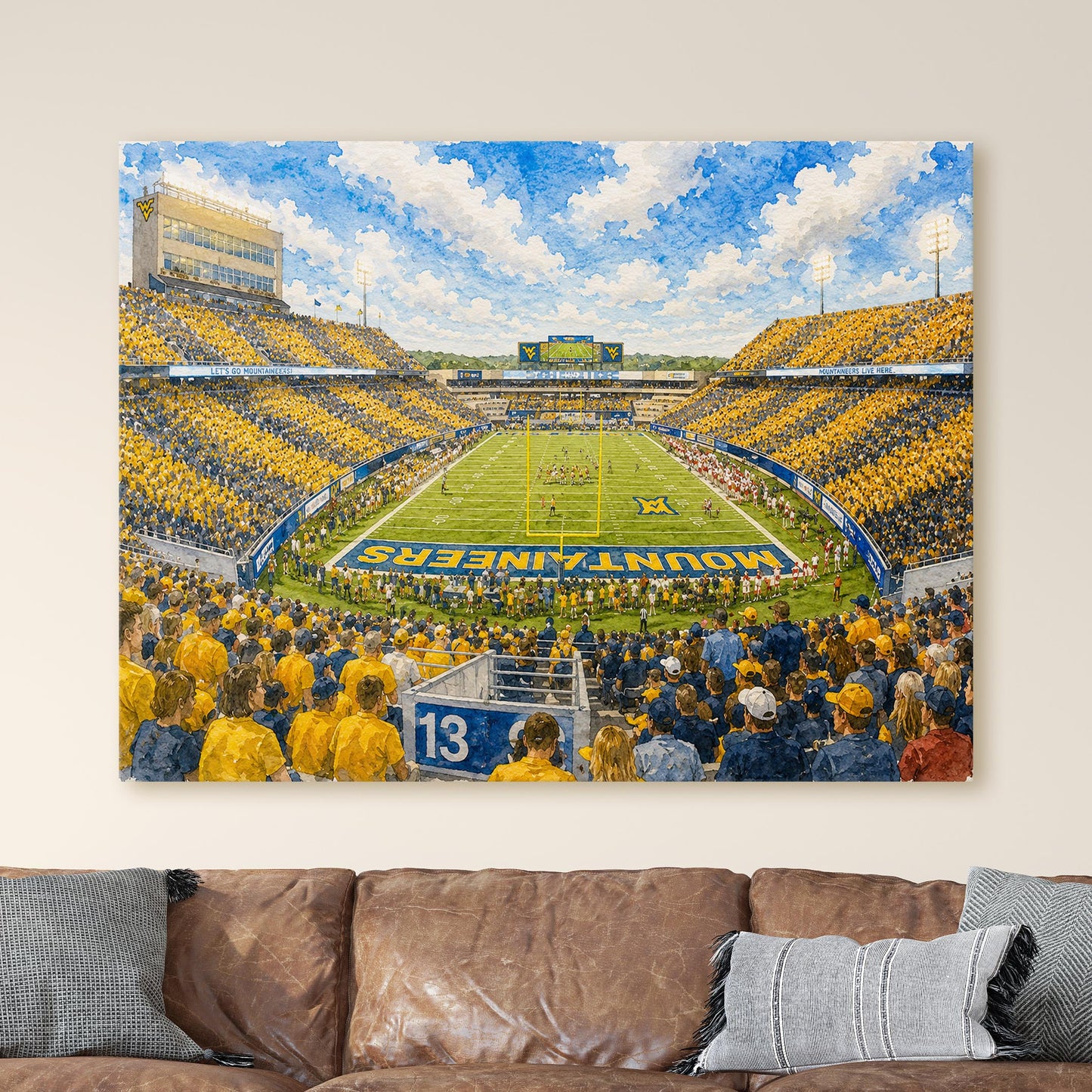 Mountaineer Field at Milan Puskar Stadium