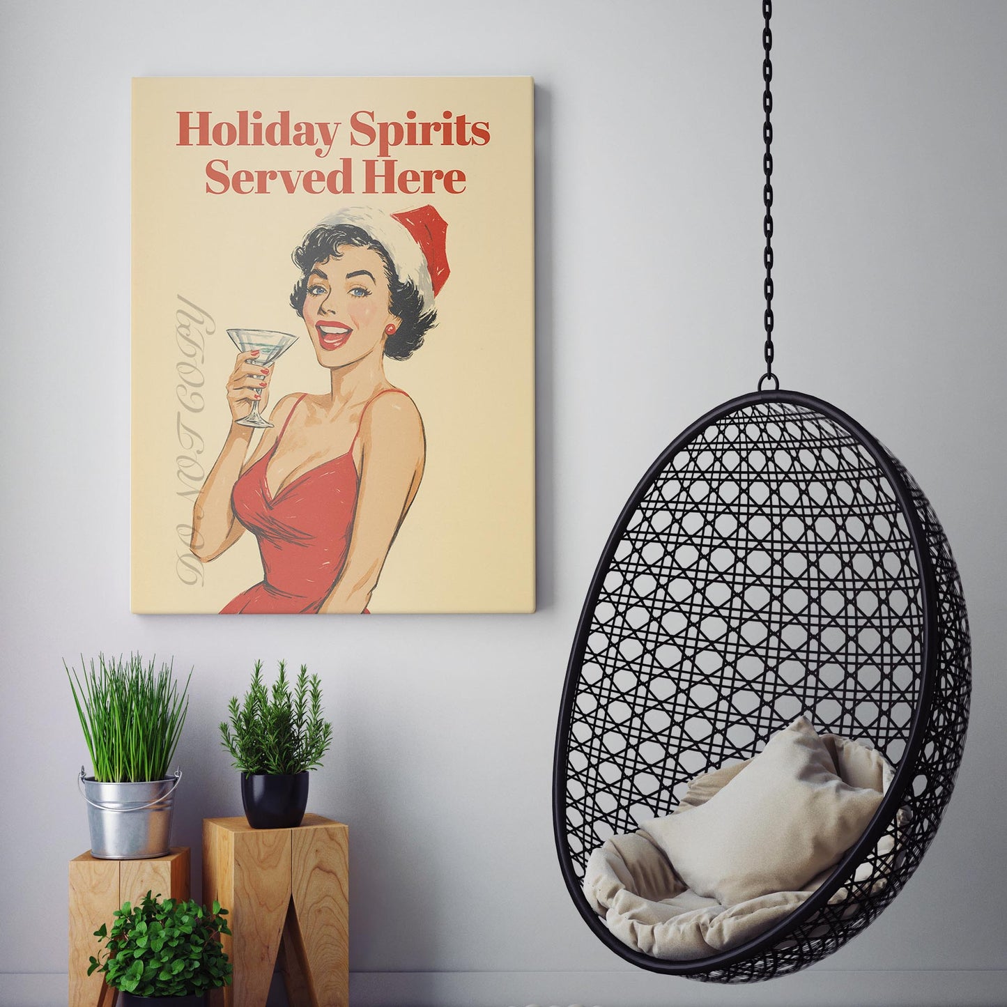 Holiday Spirits Served Here