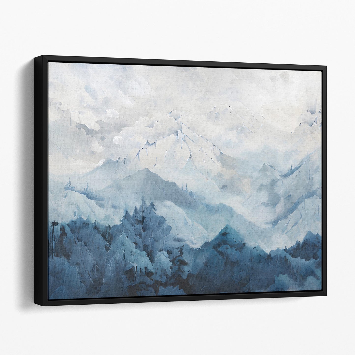 Abstract Mountain Landscape