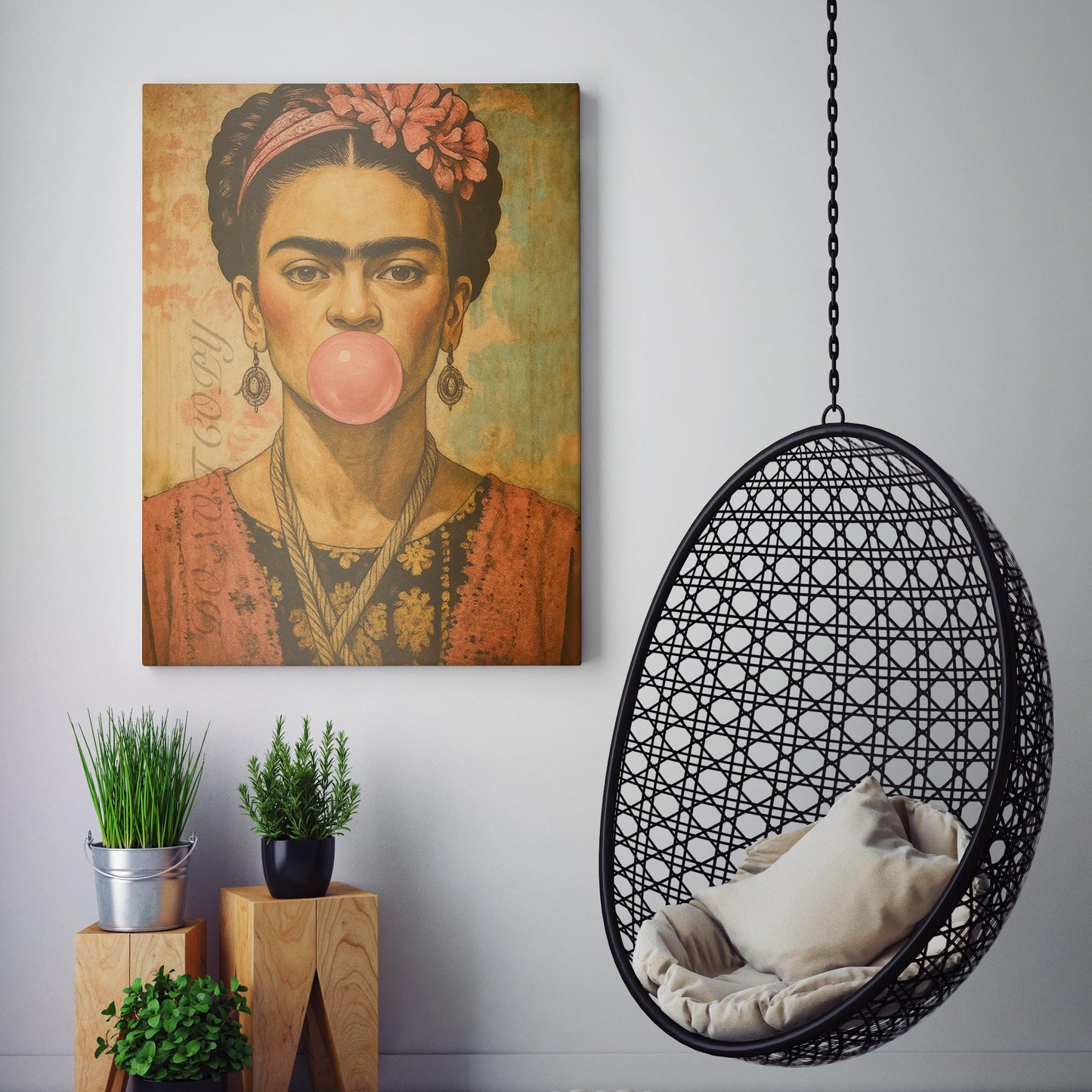Frida Kahlo Bubble Gum