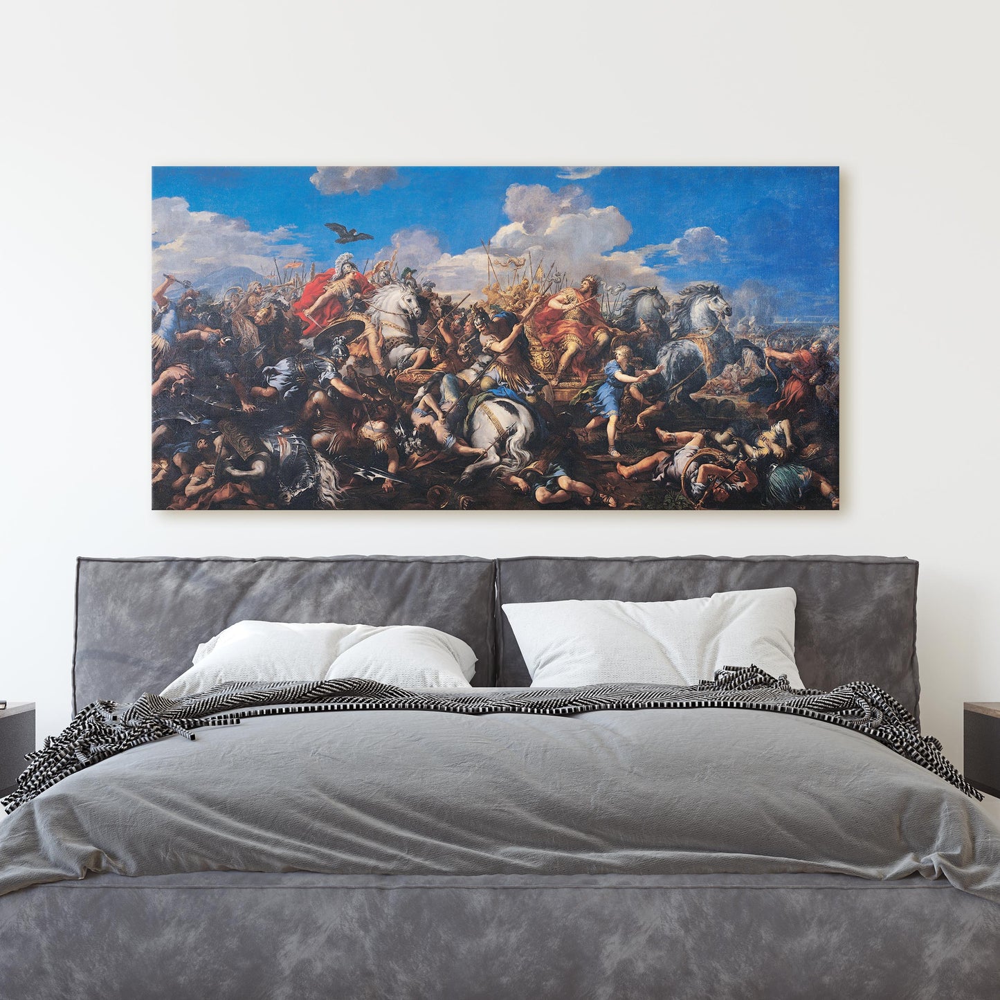 Battle of Alexander vs Darius by Pietro da Cortona