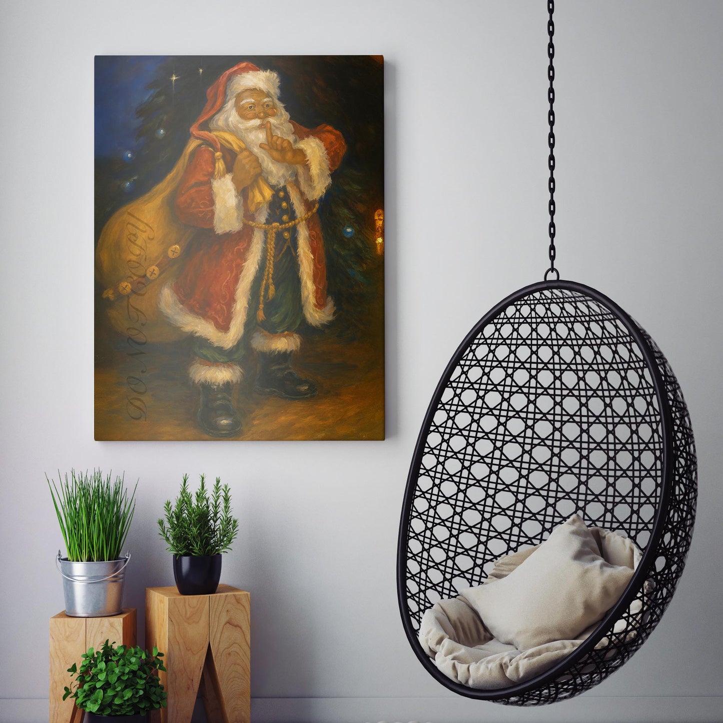 African American Santa Claus