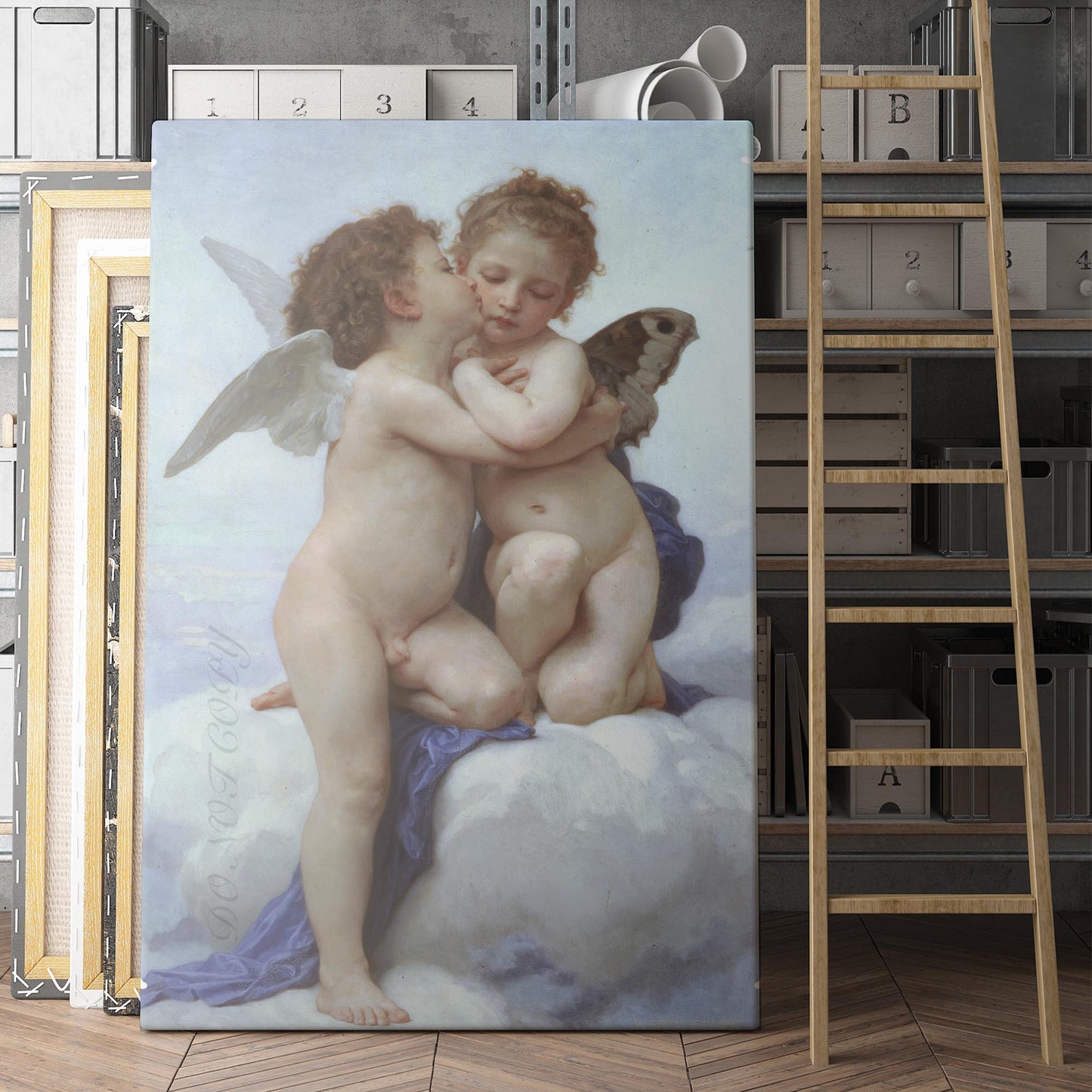 Amor and Psyche, Children - William-Adolphe Bouguereau