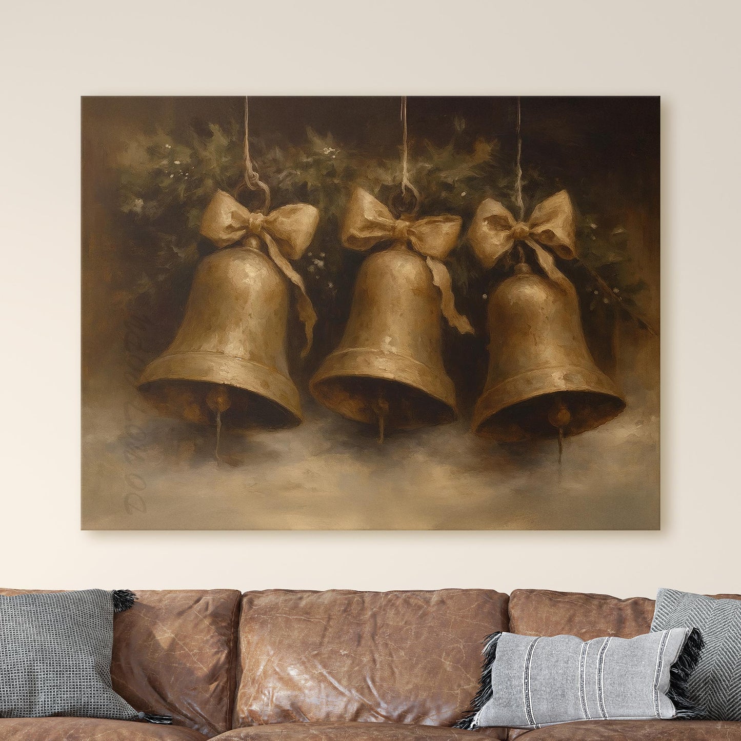 Golden Christmas Bells