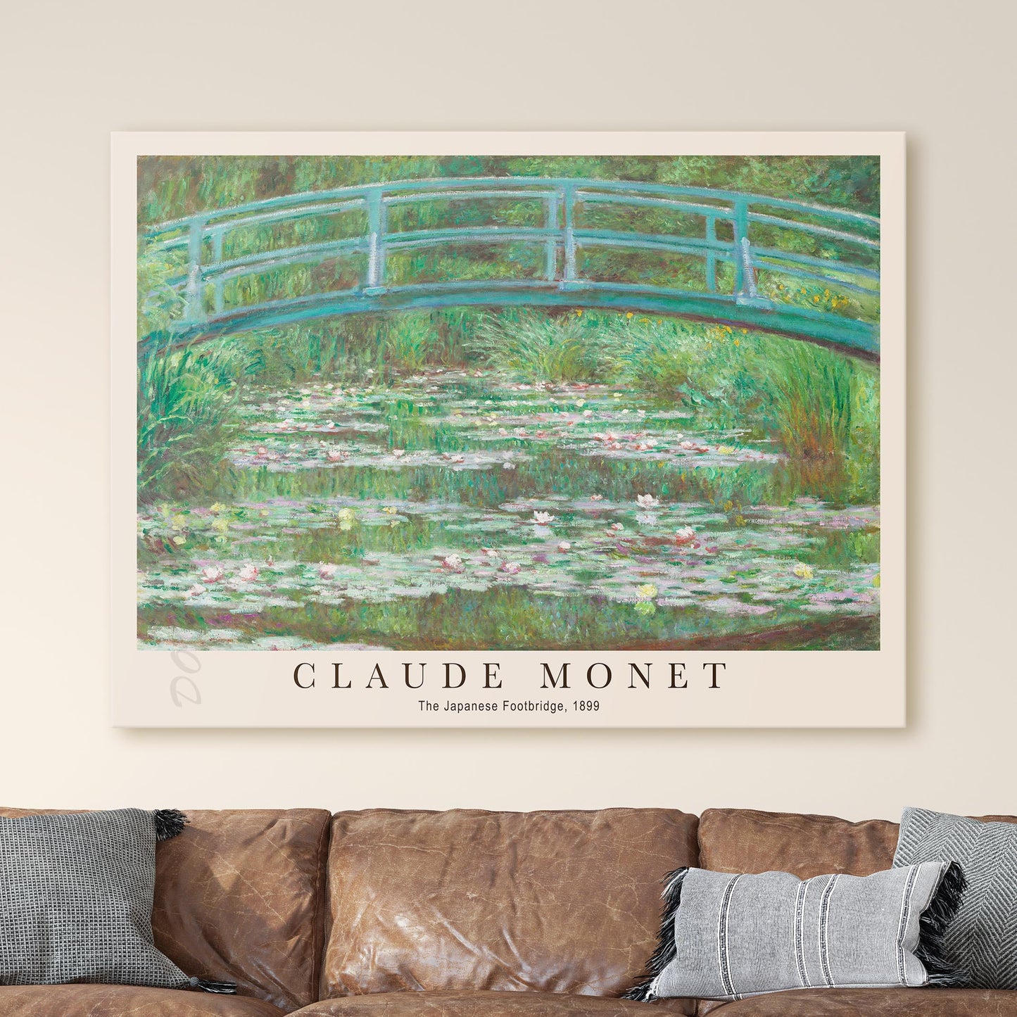 Claude Monet - The Japanese Footbridge