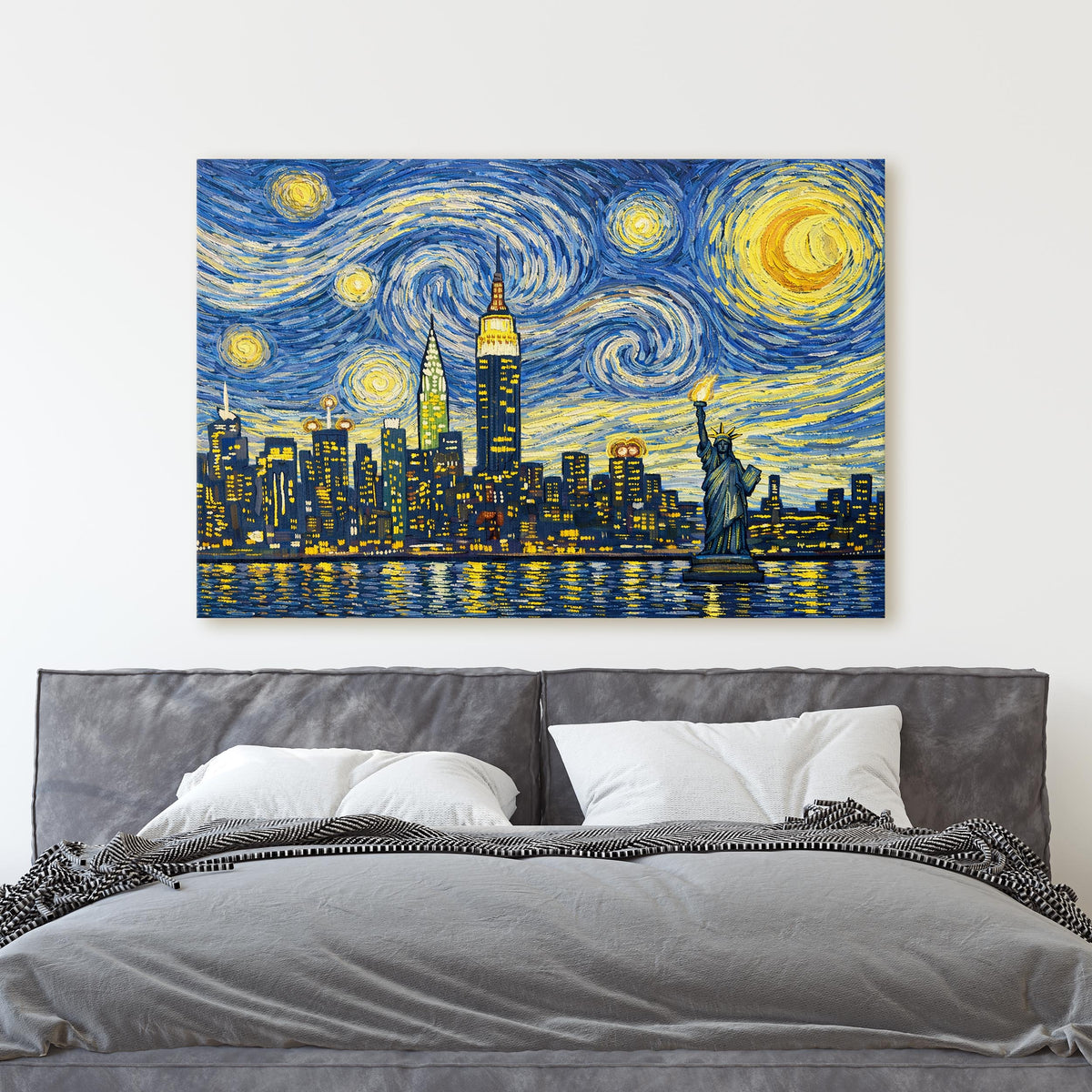 New York City Van Gogh Starry Night