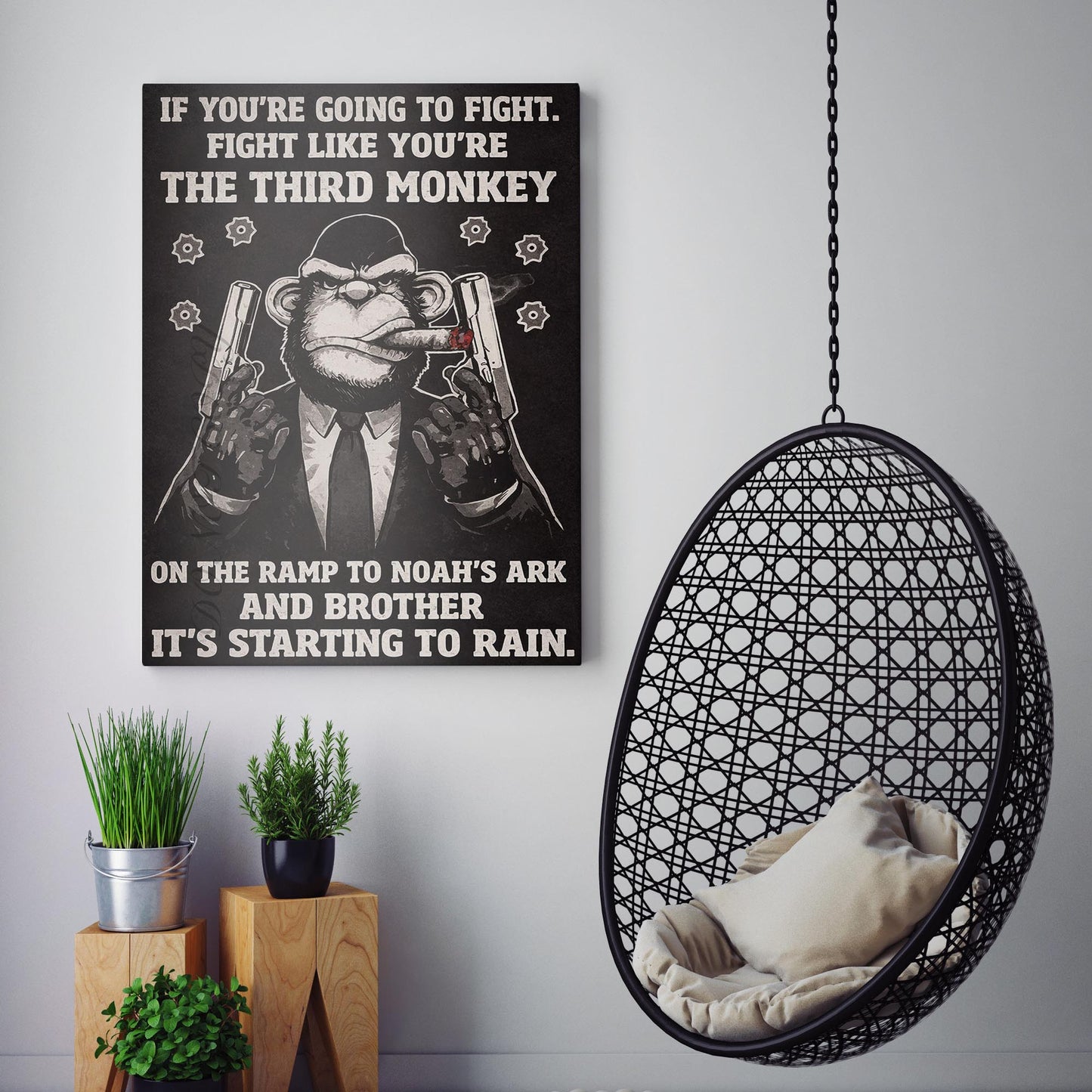 Noah's Ark Motivation Monkey