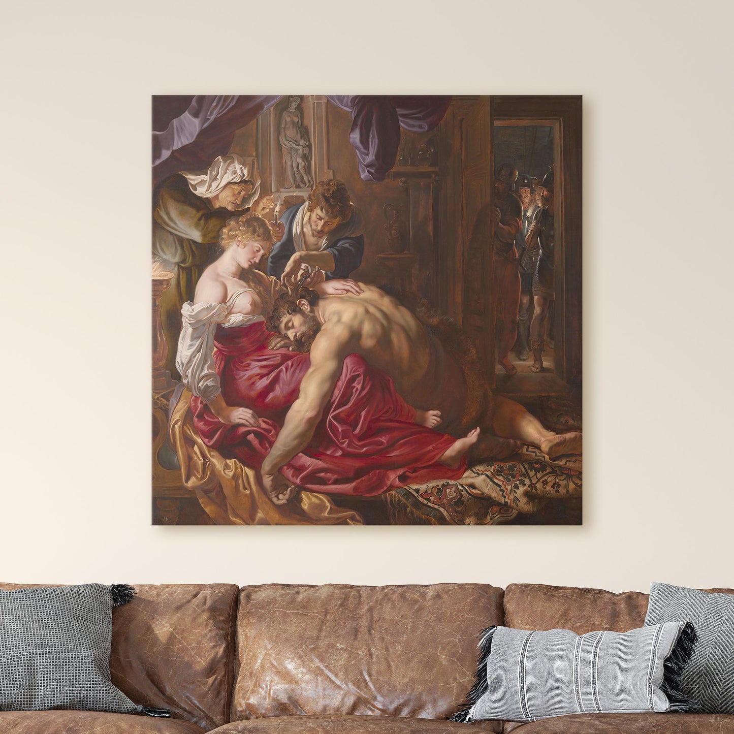 Samson and Delilah by Peter Paul Rubens