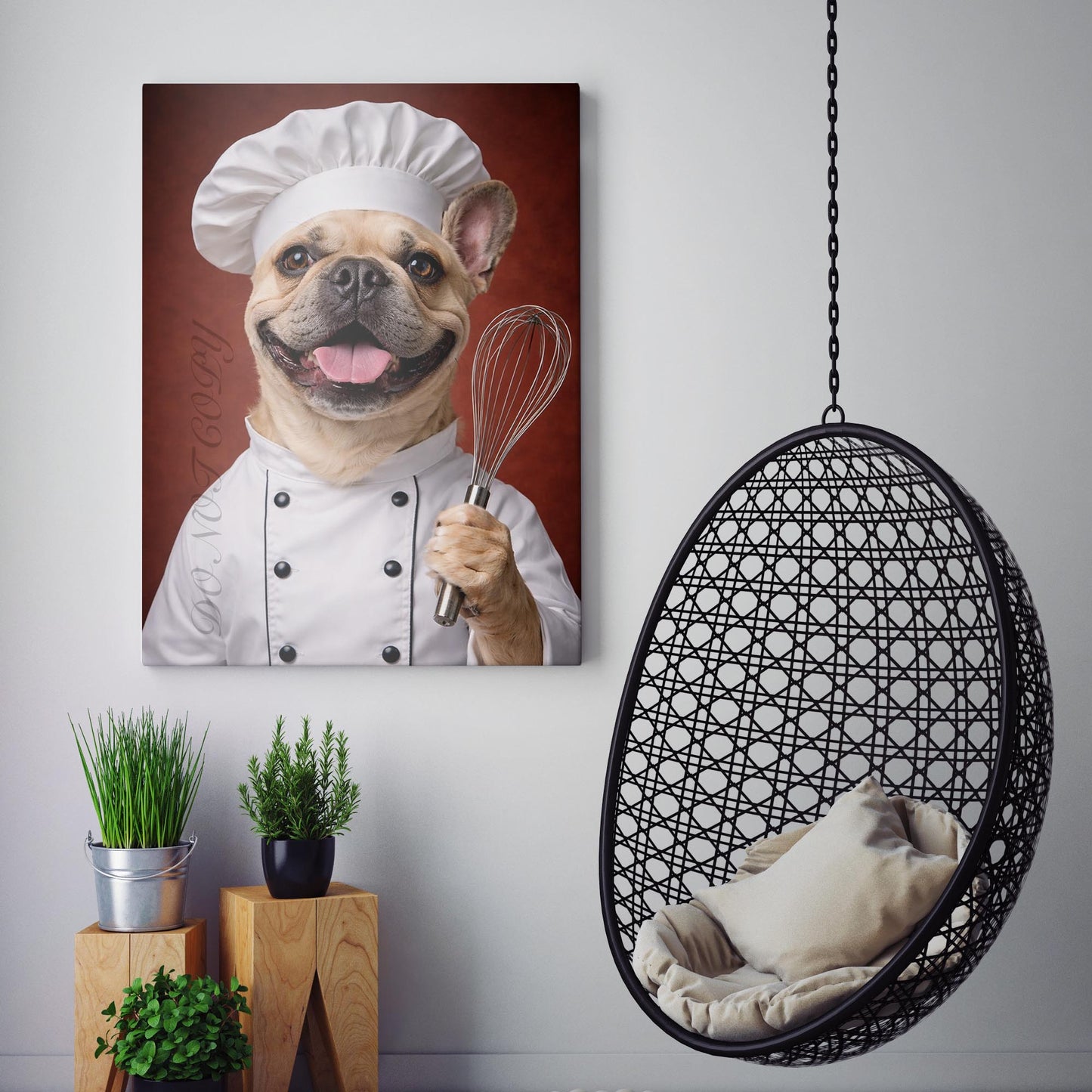 French Bulldog Kitchen Chef