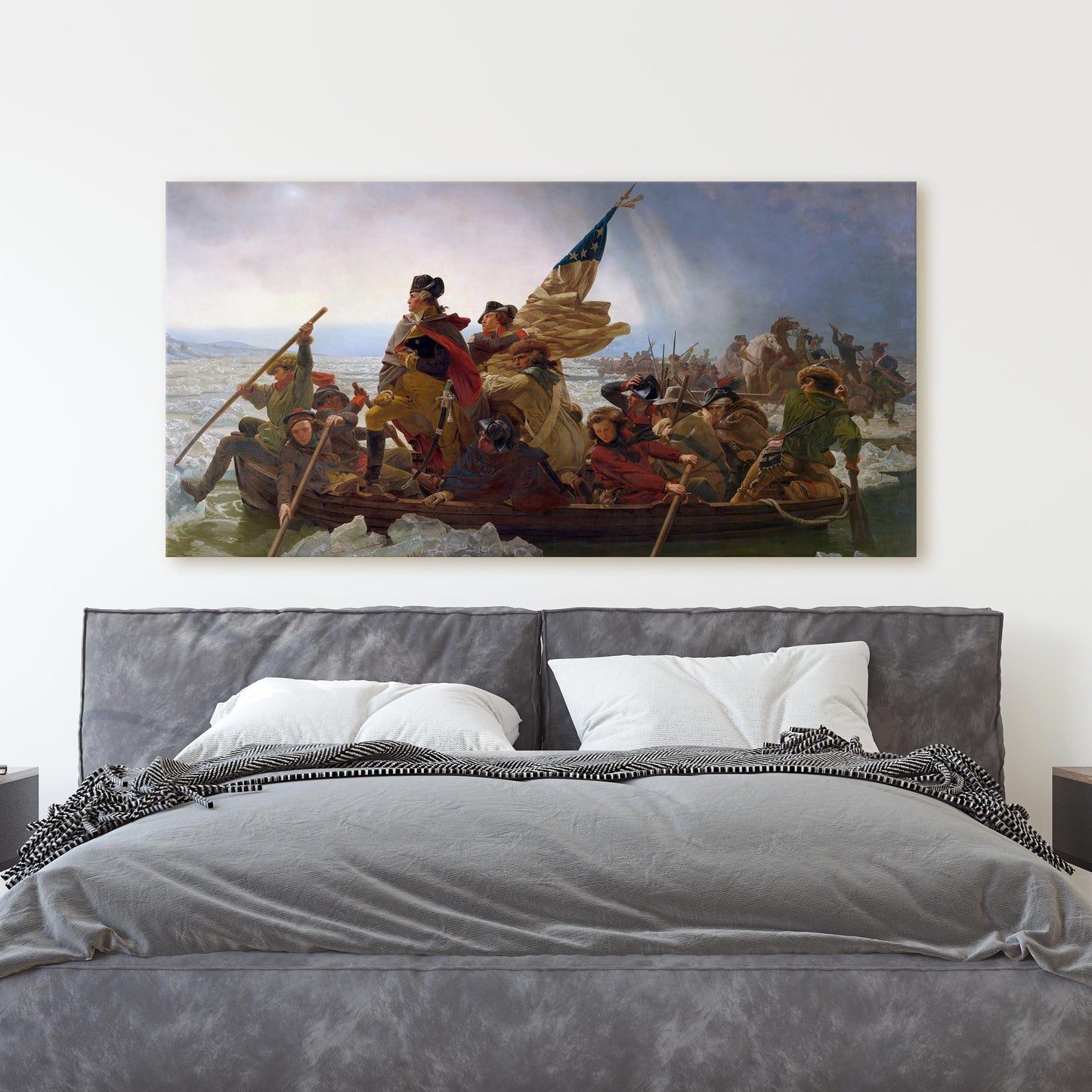 Washington Crossing the Delaware by Emanuel Leutze