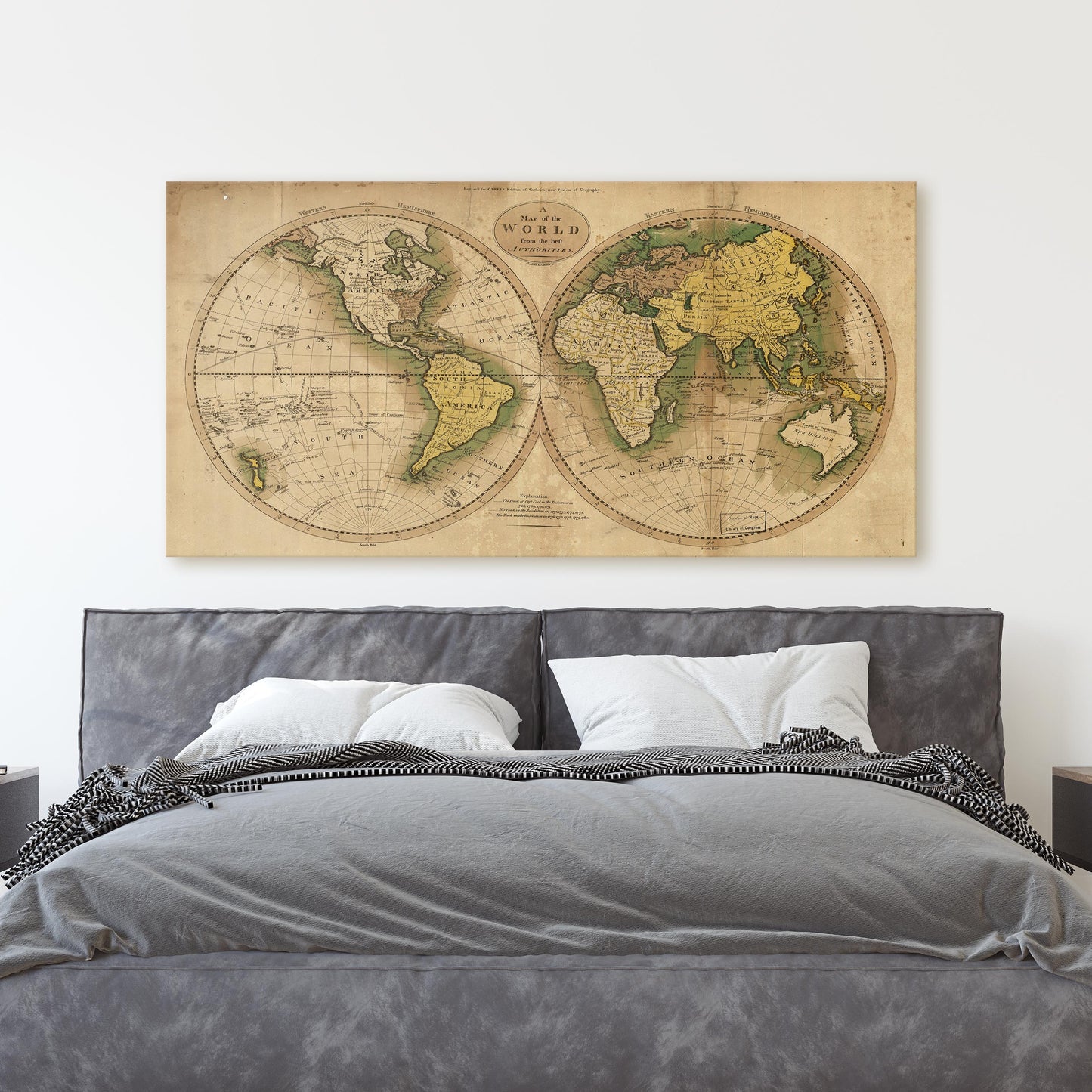 Map of the World from the Best Authorities, 1780