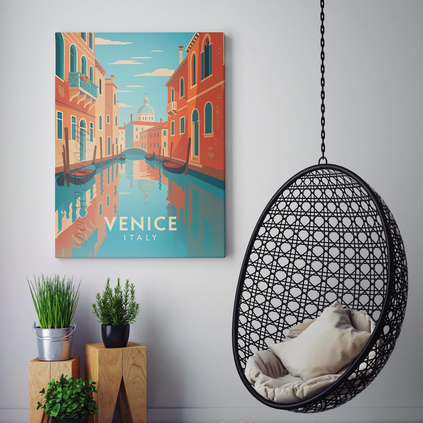Venice Italy Travel Poster