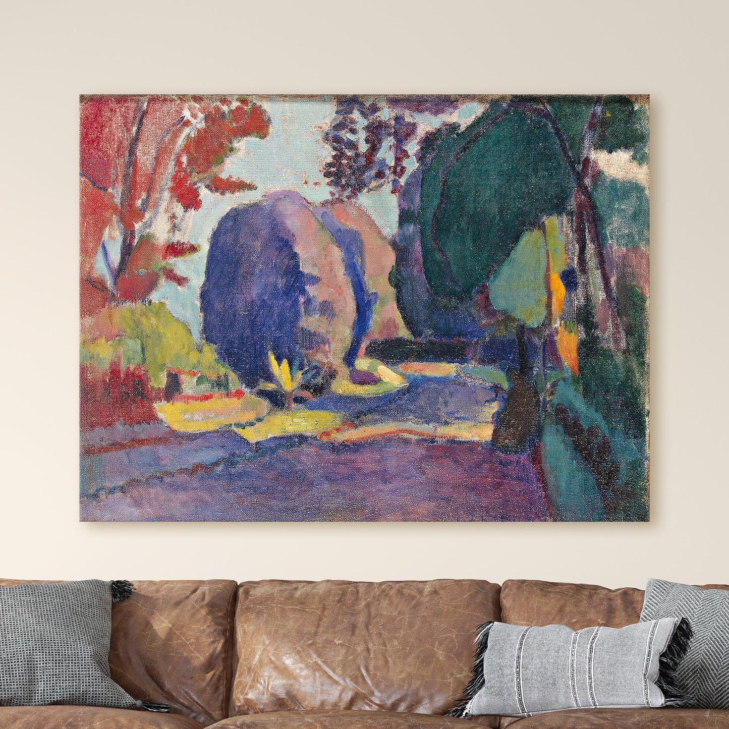 Luxembourg Gardens 1901 by Henri Matisse