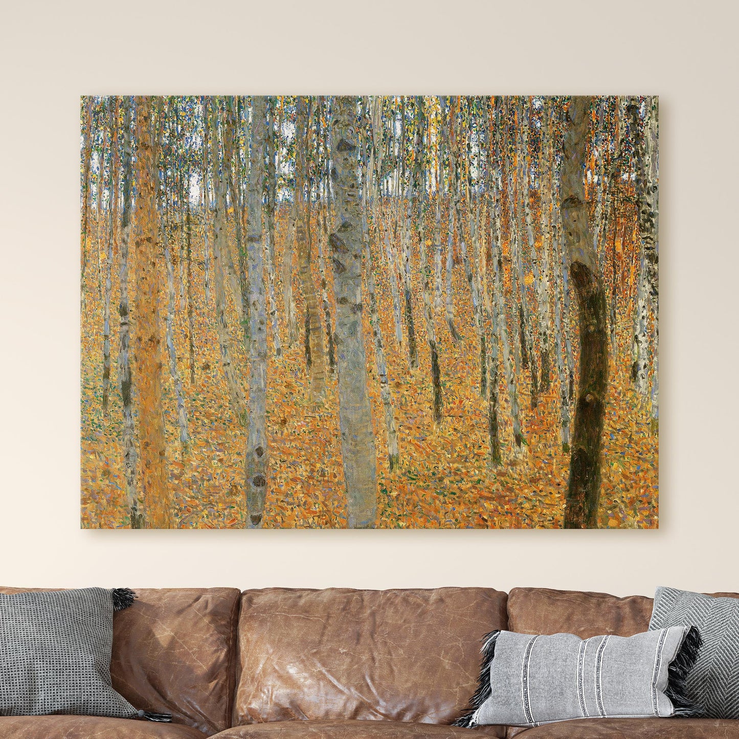 Forest of Beech Trees by Gustav Klimt