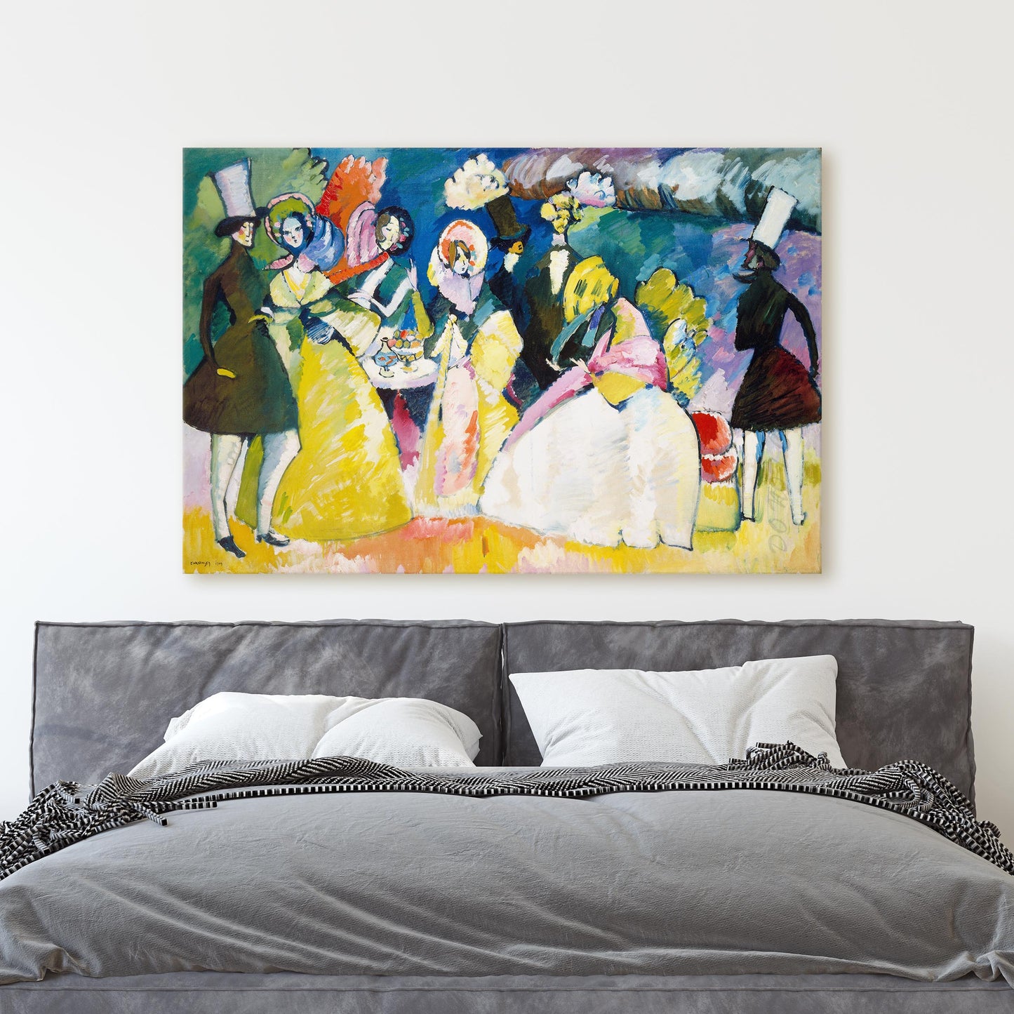 Group In Crinolines by Kandinsky