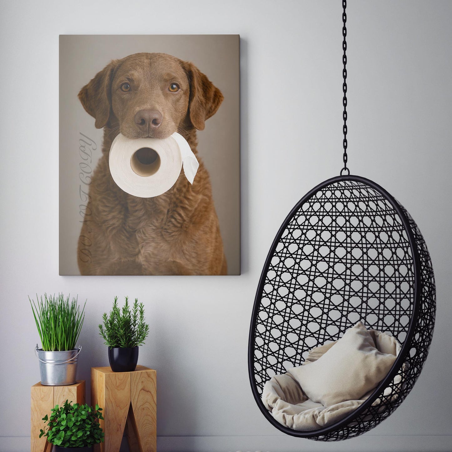 Chesapeake Bay Retriever Dog Toilet Paper