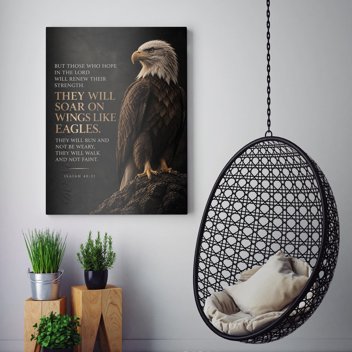 They Will Soar On Wings Like Eagles - Isaiah 40 Verse 31