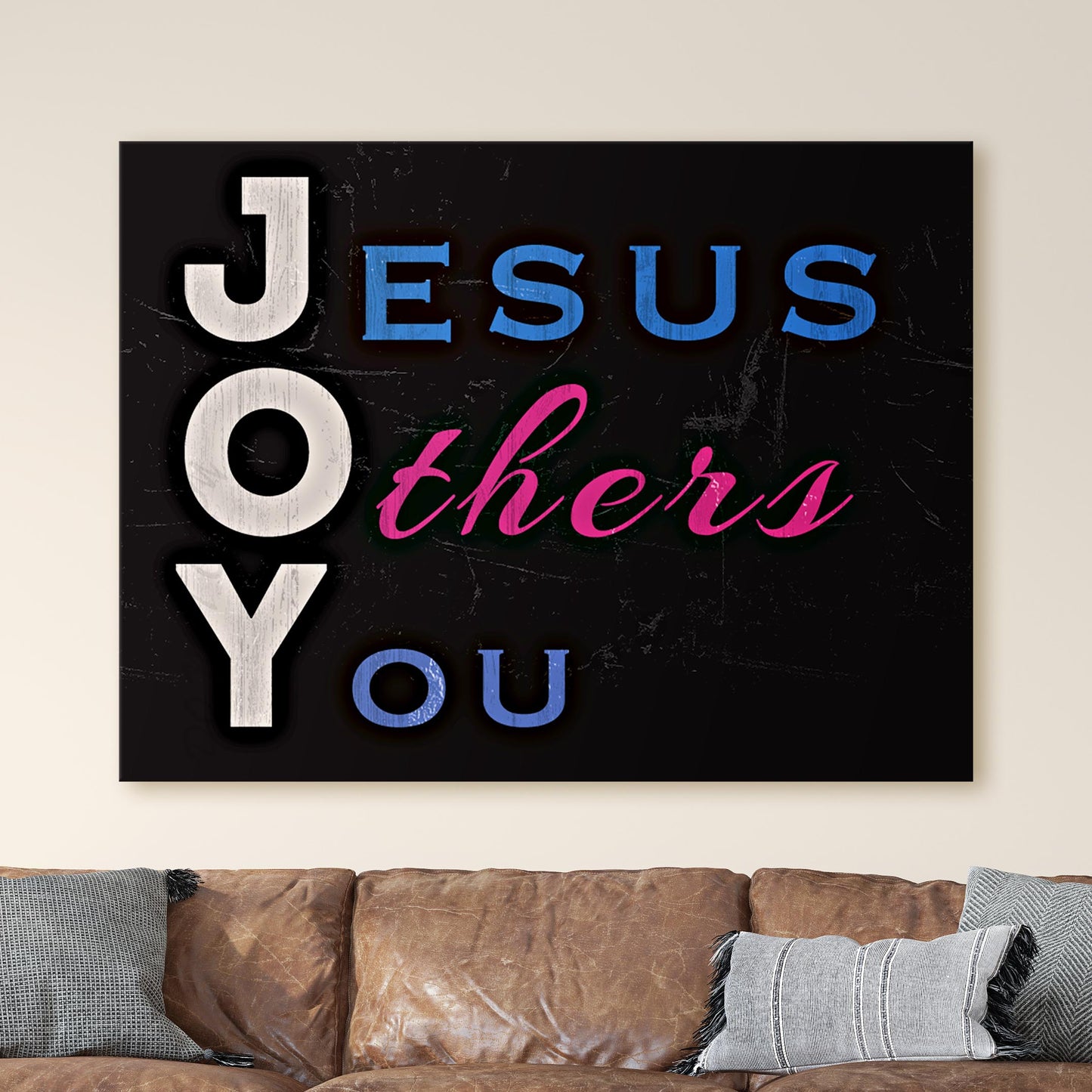 JOY - Jesus Others You Wall Sign