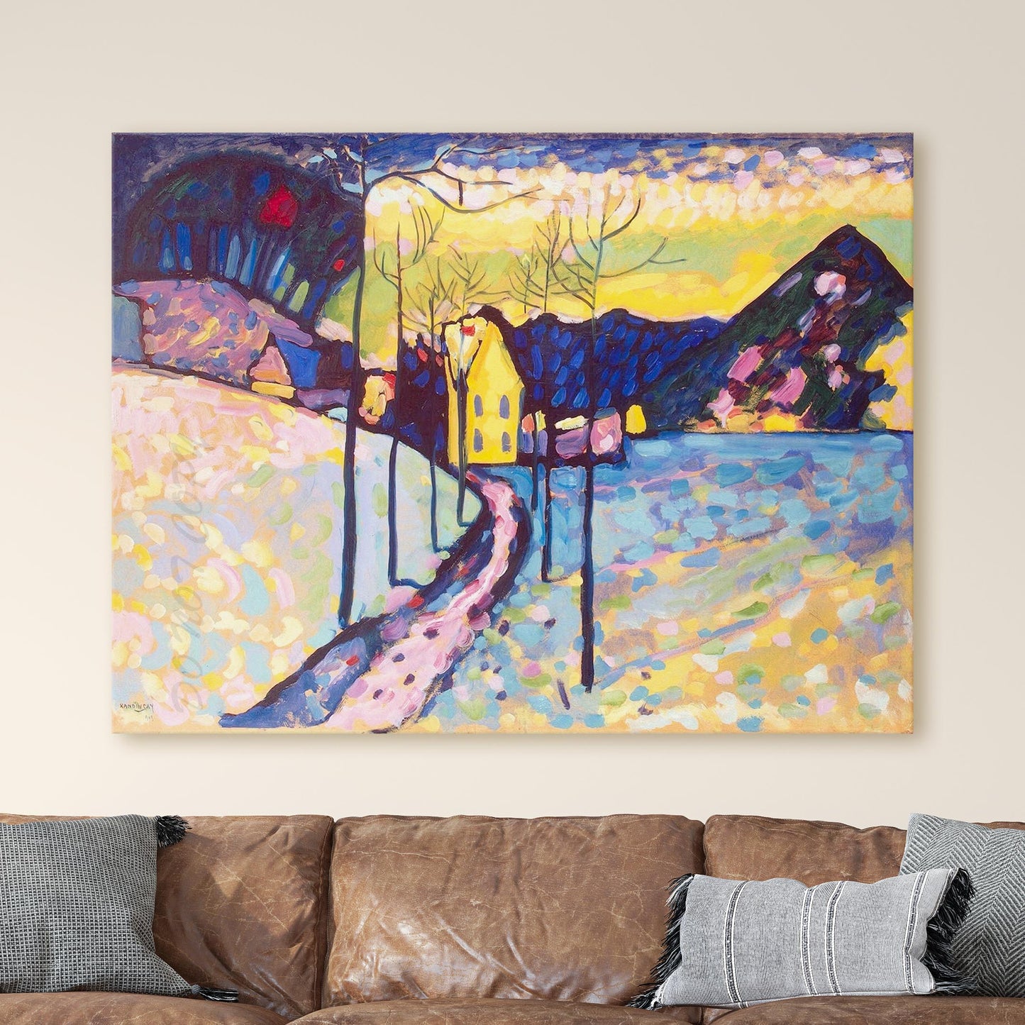 Winter Landscape by Kandinsky