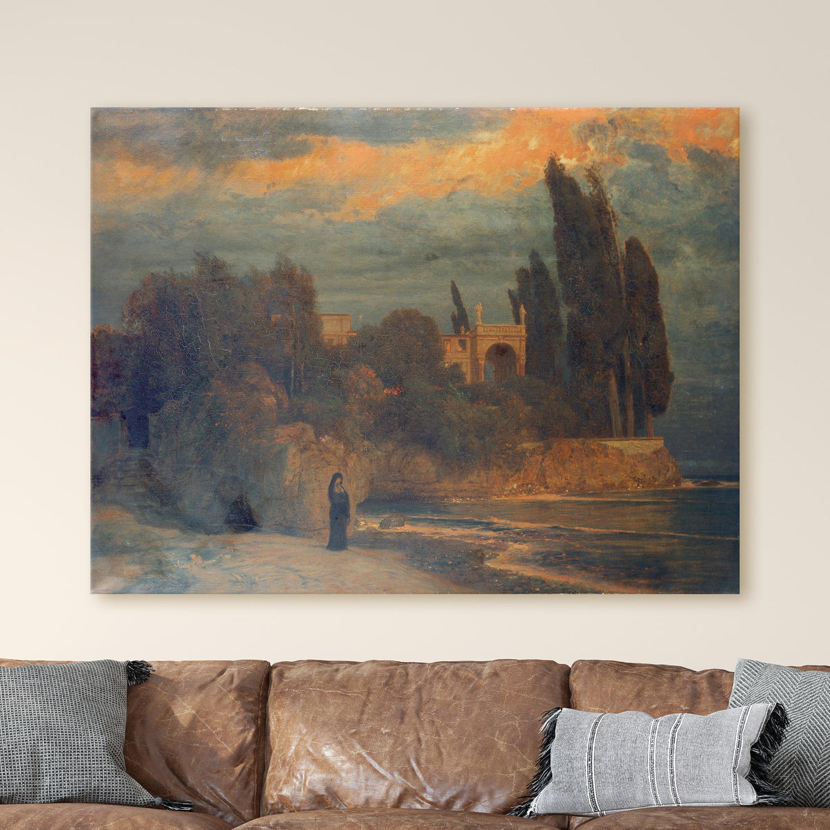 Villa by the Sea - Arnold Böcklin