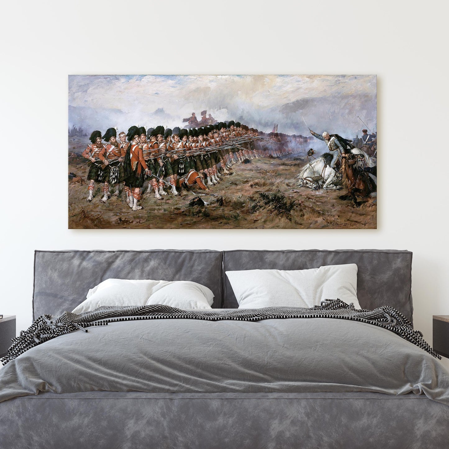 The Thin Red Line Battle of Balaclava by Robert Gibb