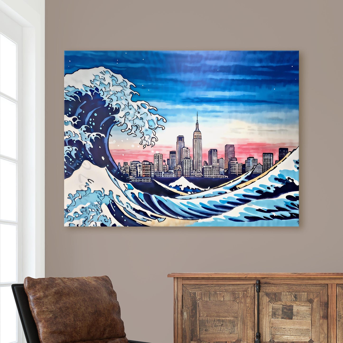 The Great Wave off New York City