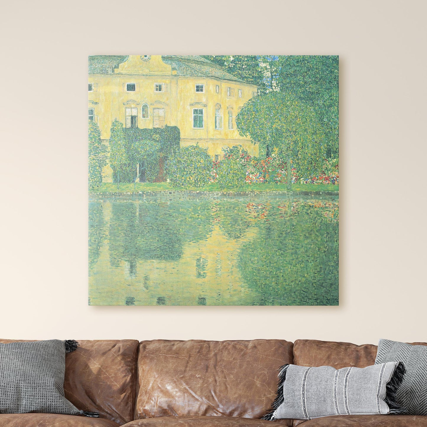 Schloss Kammer am Attersee IV by Gustav Klimt