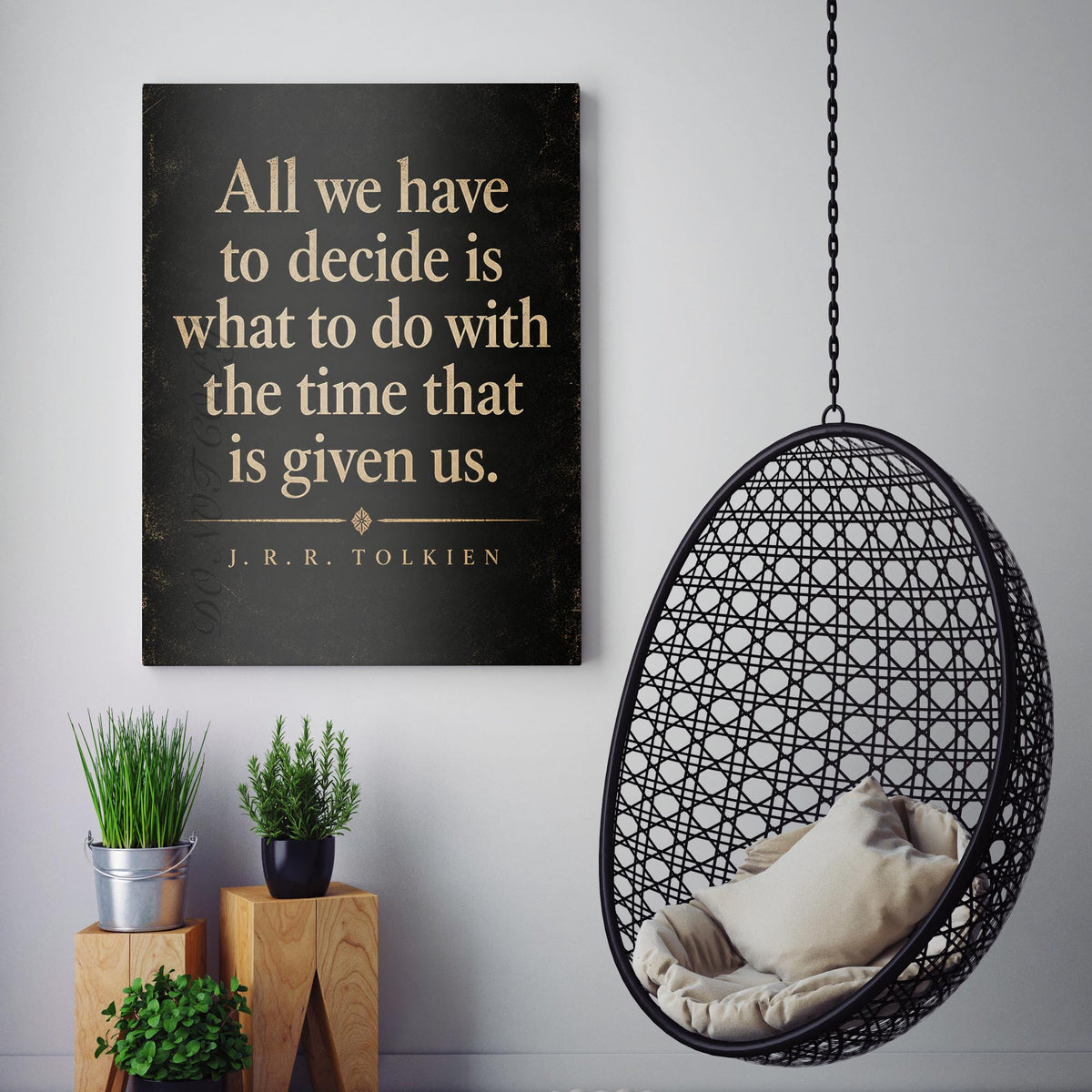 All we have to decide is what to do with the time that is given us