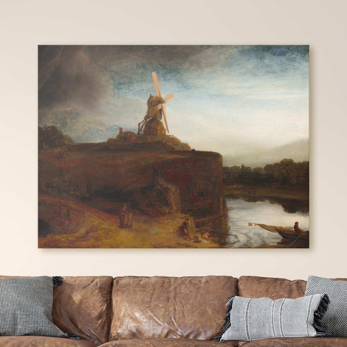 The Mill by Rembrandt