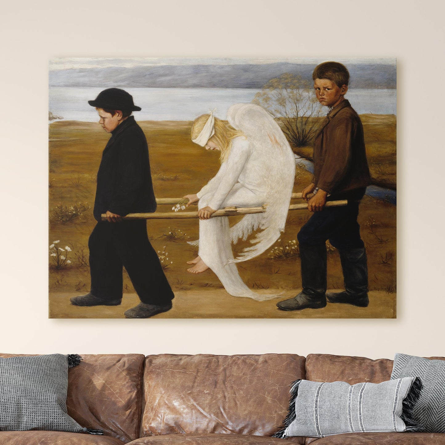 The Wounded Angel by Hugo Simberg