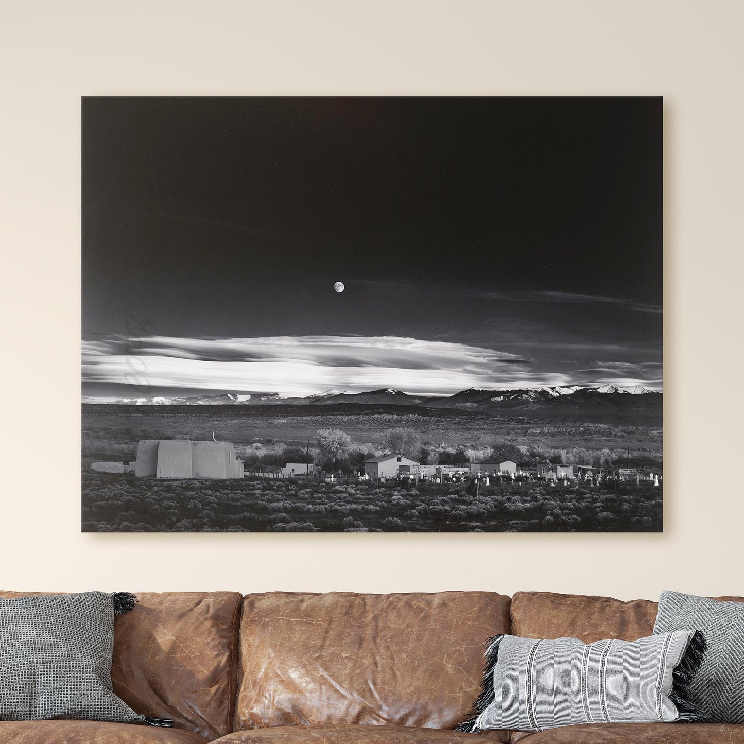 Moonrise New Mexico, Ansel Adams