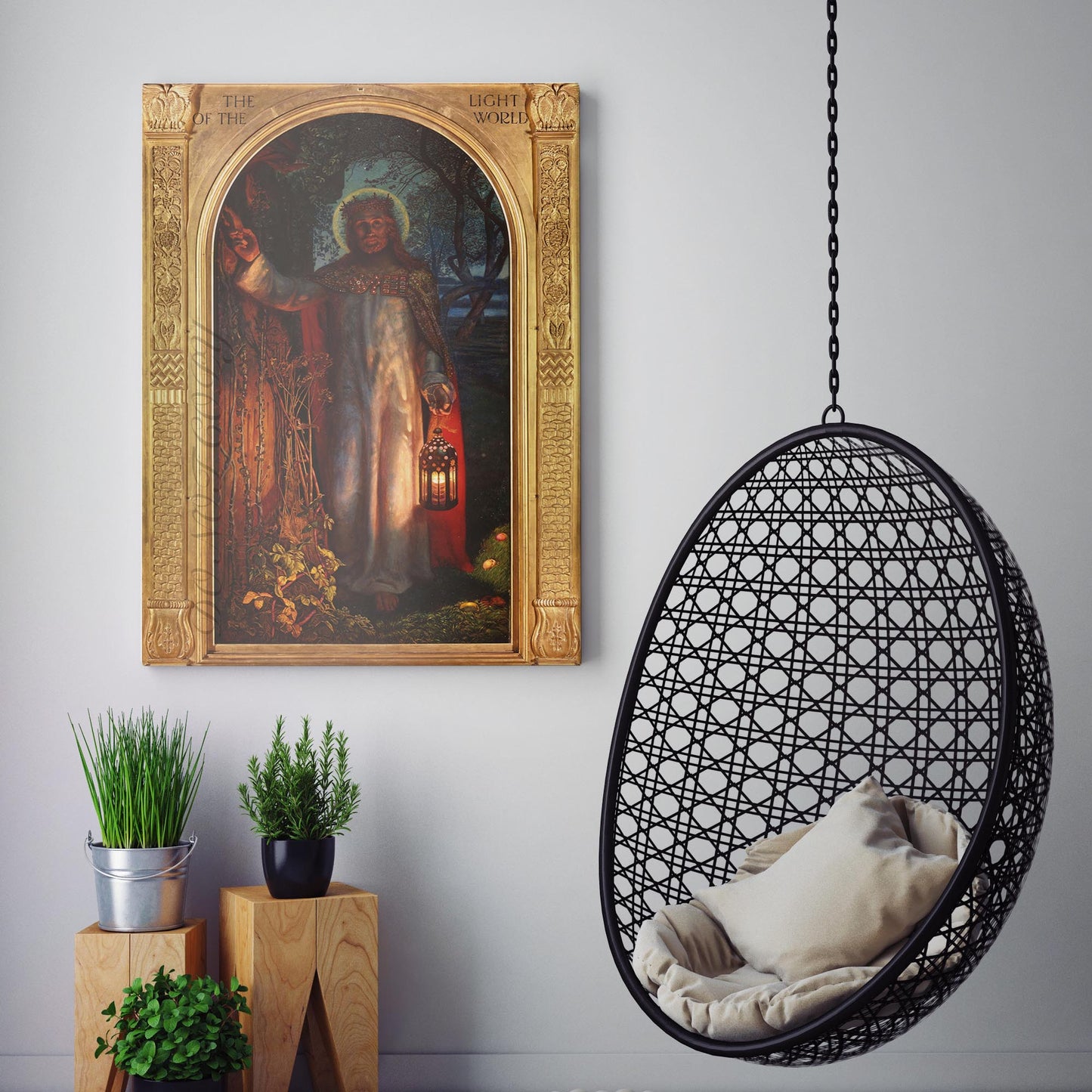 The Light of the World Jesus Christ by William Holman Hunt