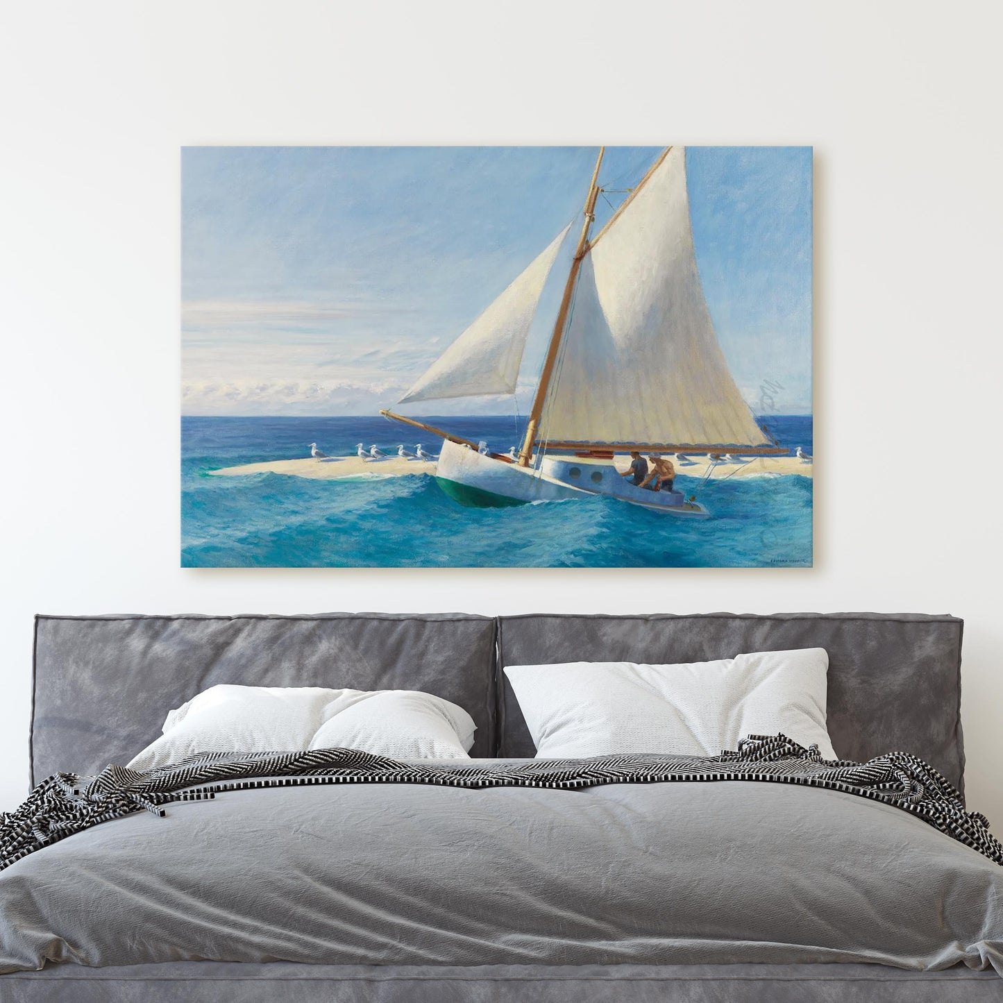 Sailing Boat by Edward Hopper