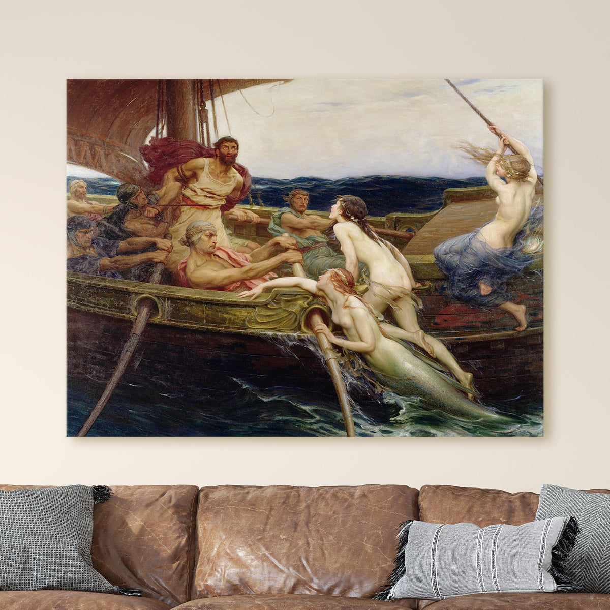 Ulysses and the Sirens - Herbert James Draper