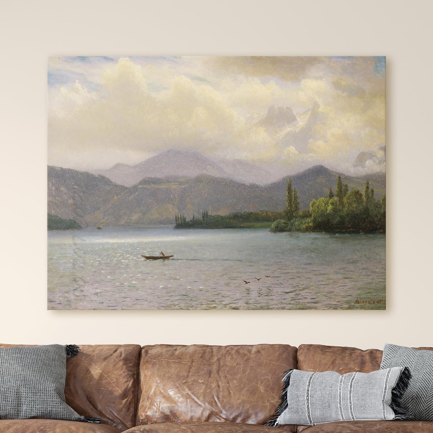 Lake Tahoe by Albert Bierstadt