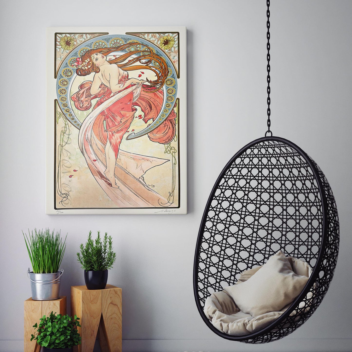 La Danse Lithographs Series By Alphonse Mucha