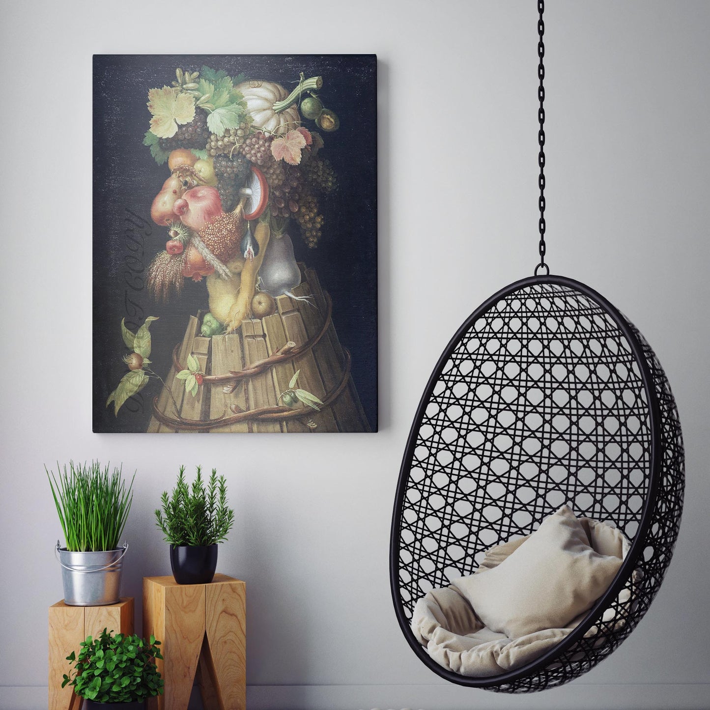 Autumn - The Four Seasons by Giuseppe Arcimboldo